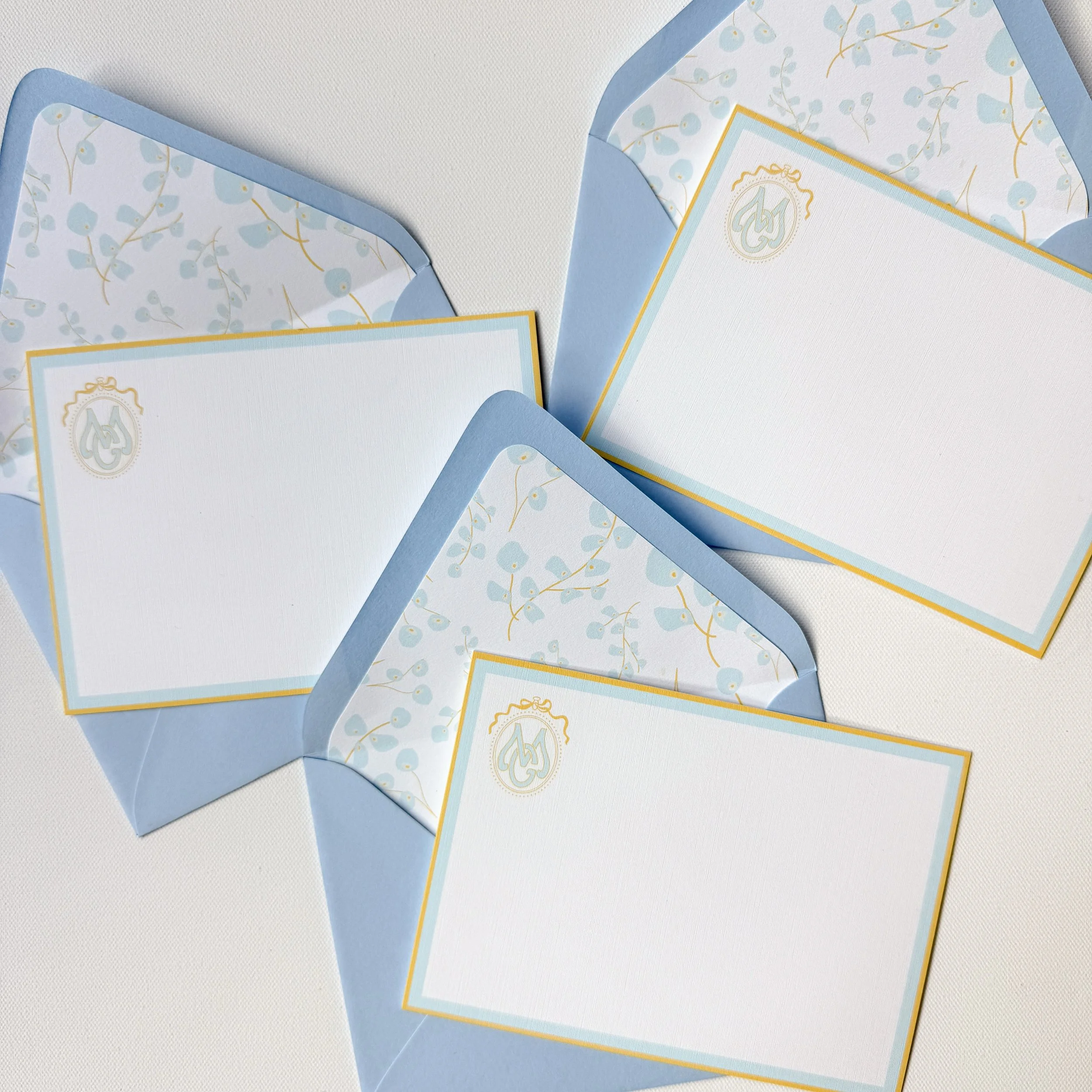 Putting the personal back in personalized stationery. 💌

Monogrammed, lined, layered and made just for you - the kind of stationery that makes you want to start writing notes again.