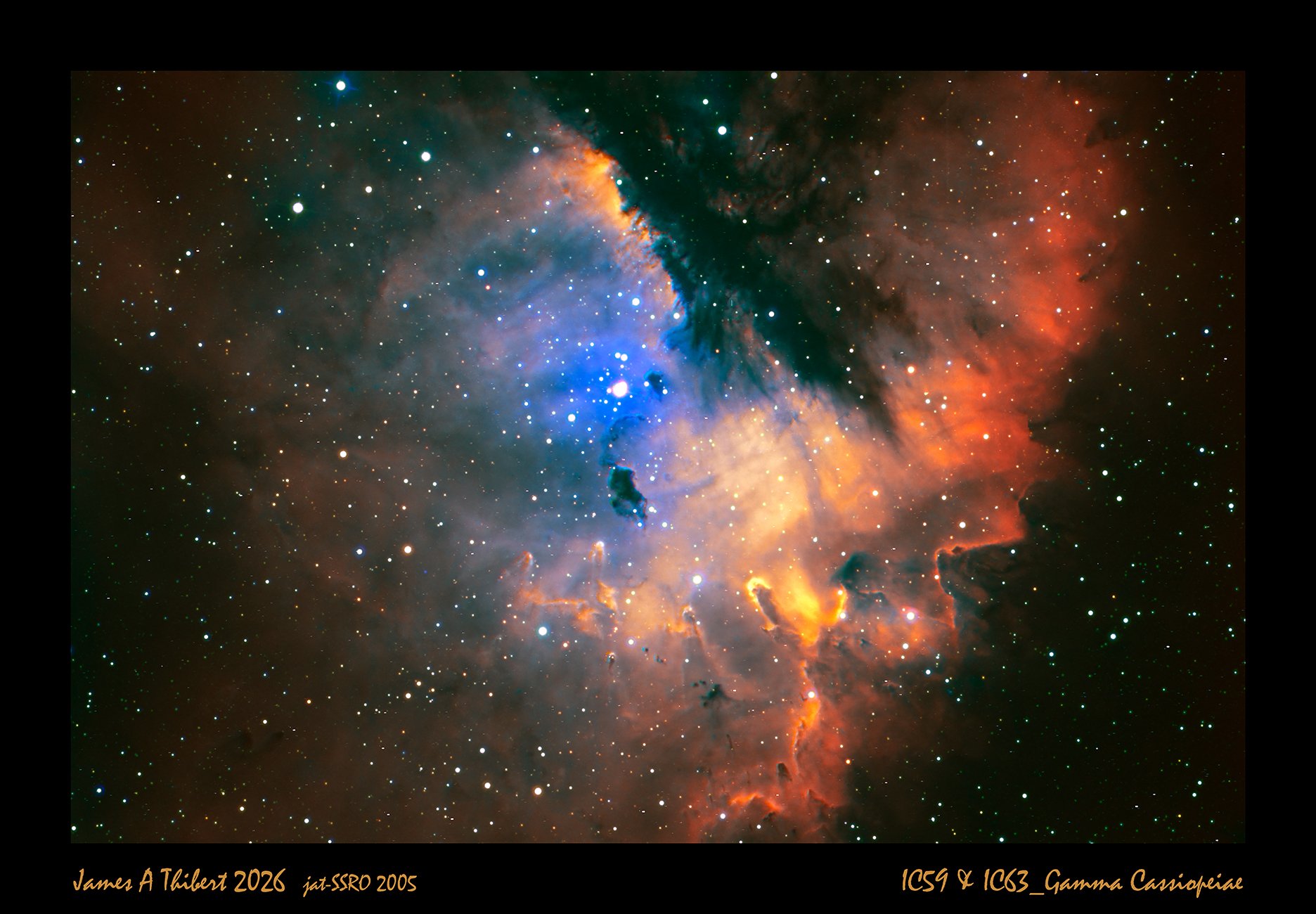 Gamma Cassiopeia (IC63&IC59)