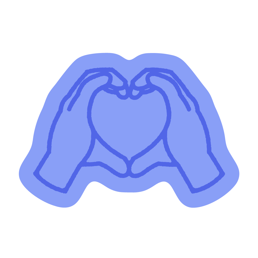 Stylized blue anatomical illustration of the human brain viewed from below