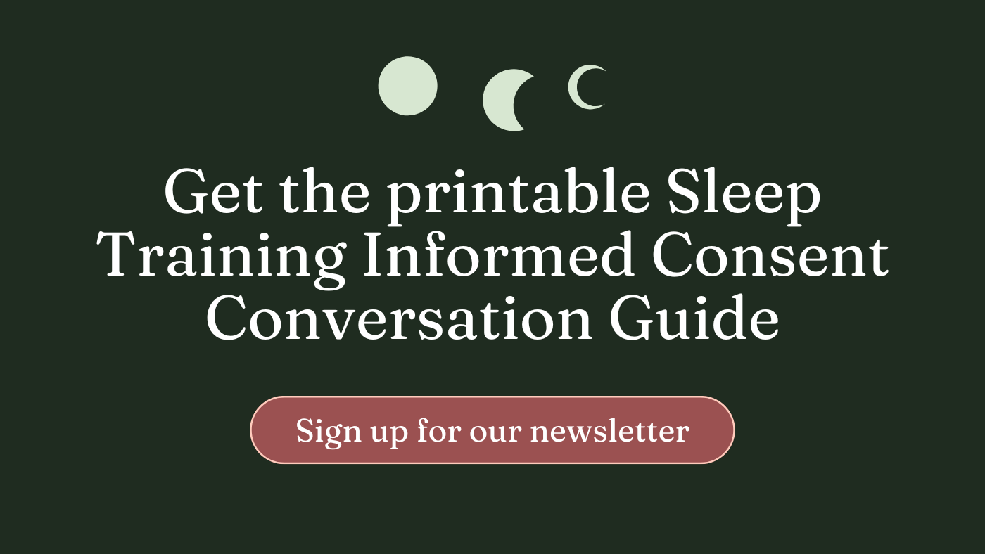 Sleep Training Informed Consent Conversation Guide