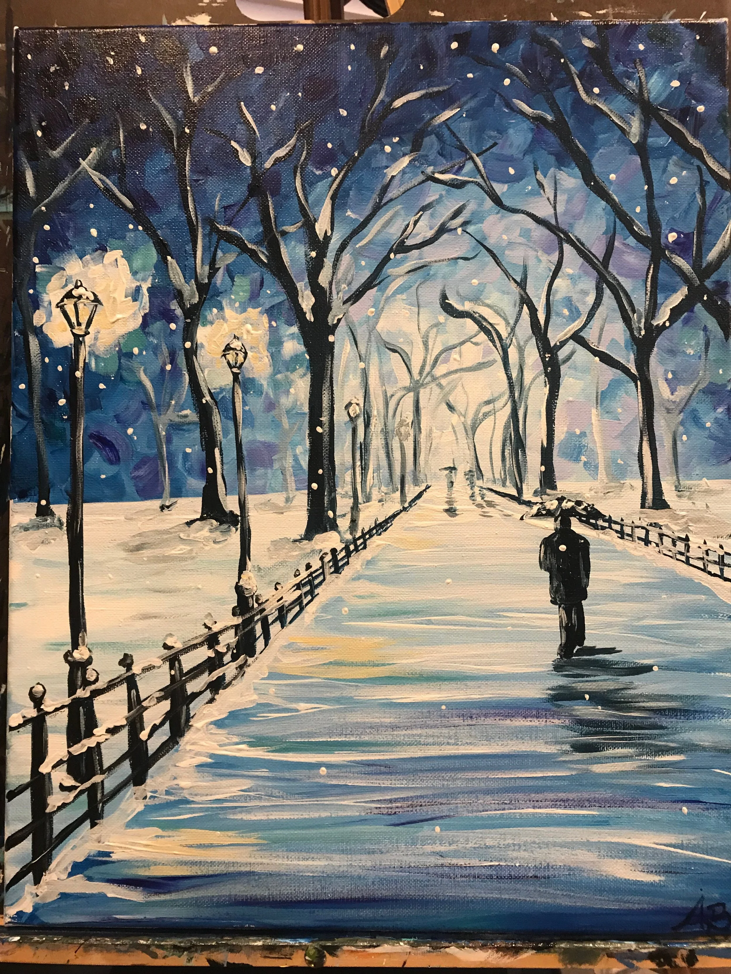 Wintry Stroll