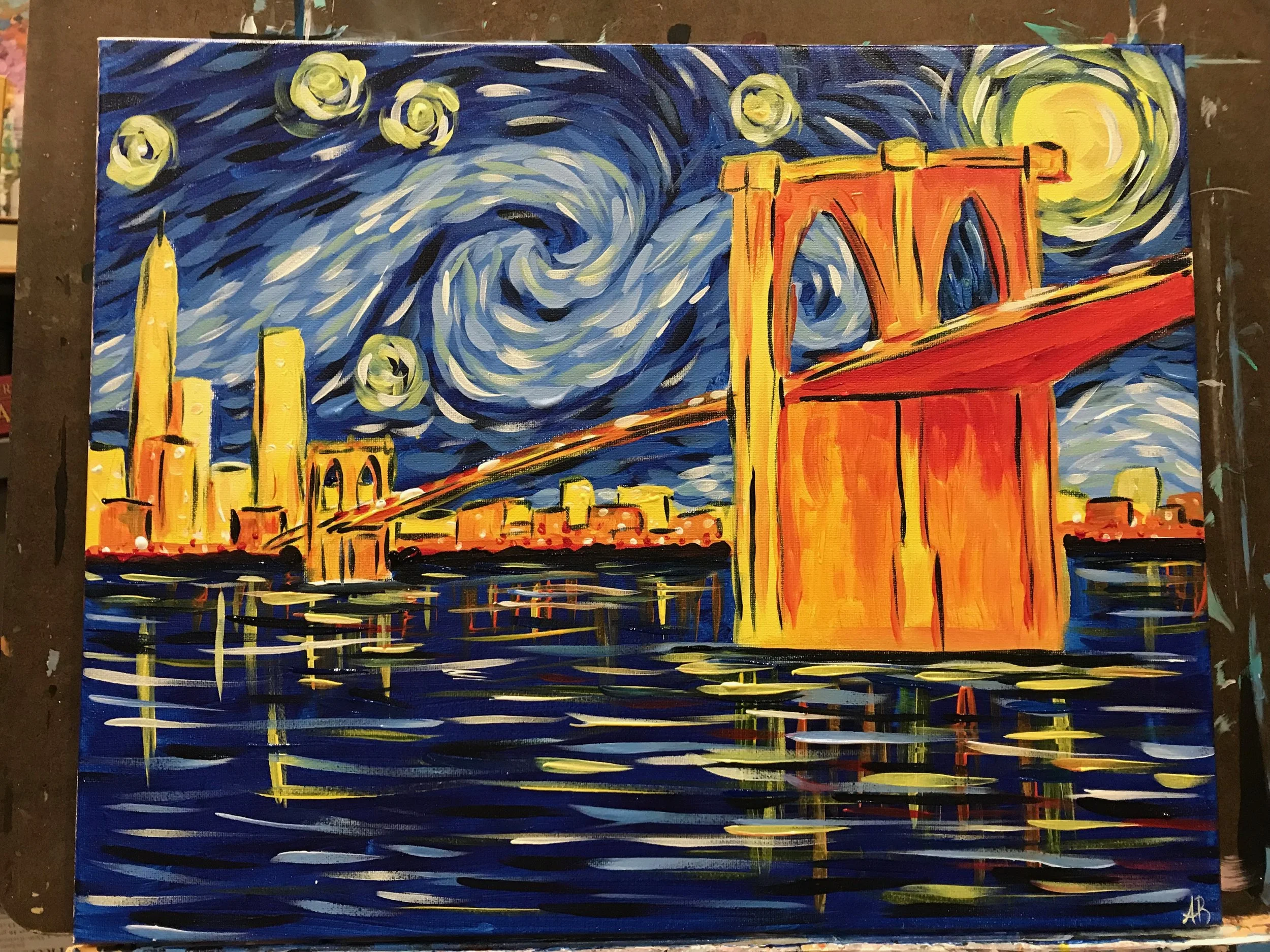 Starry Night Over Brooklyn