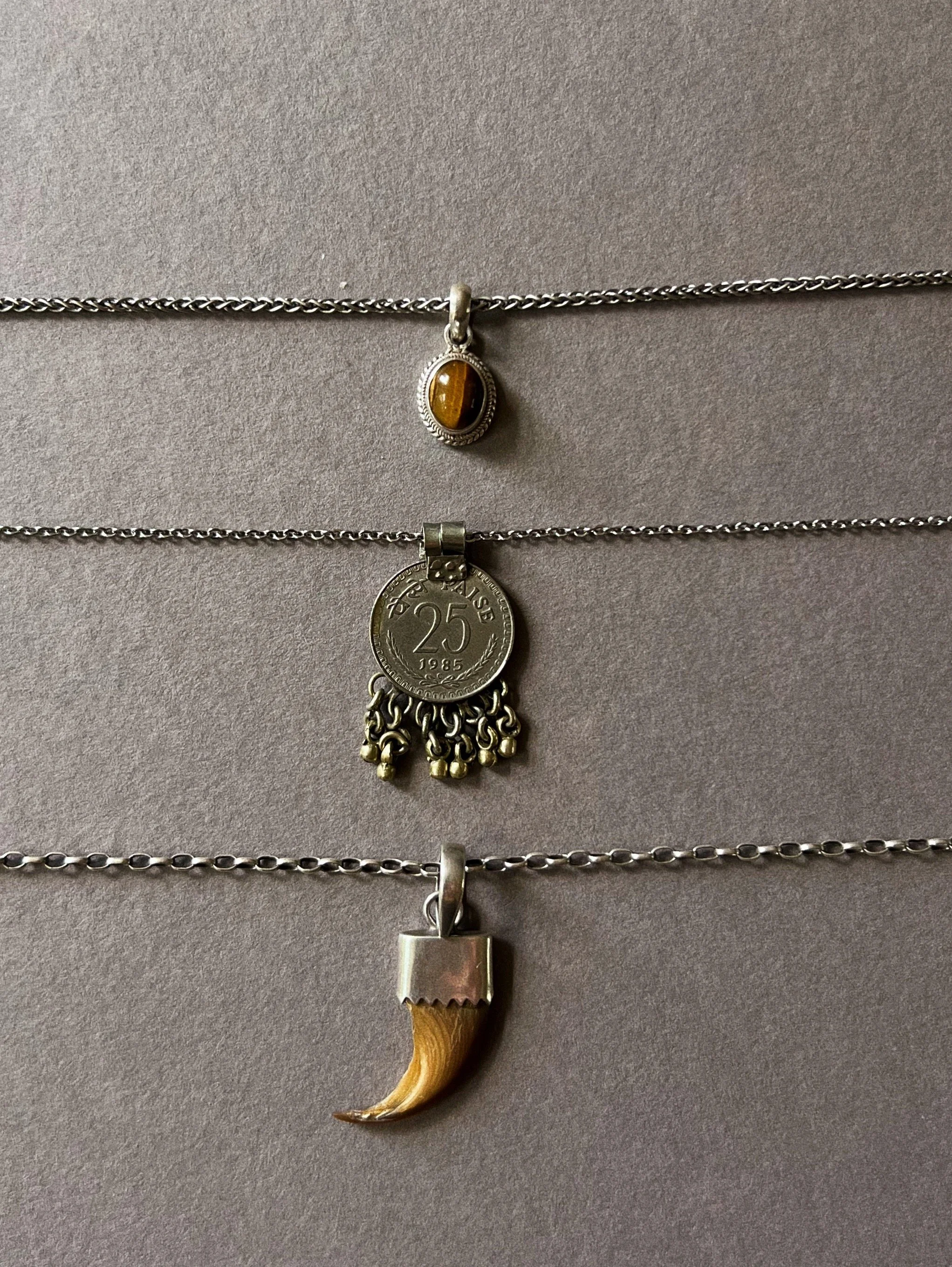 Tiger's eye pendant
