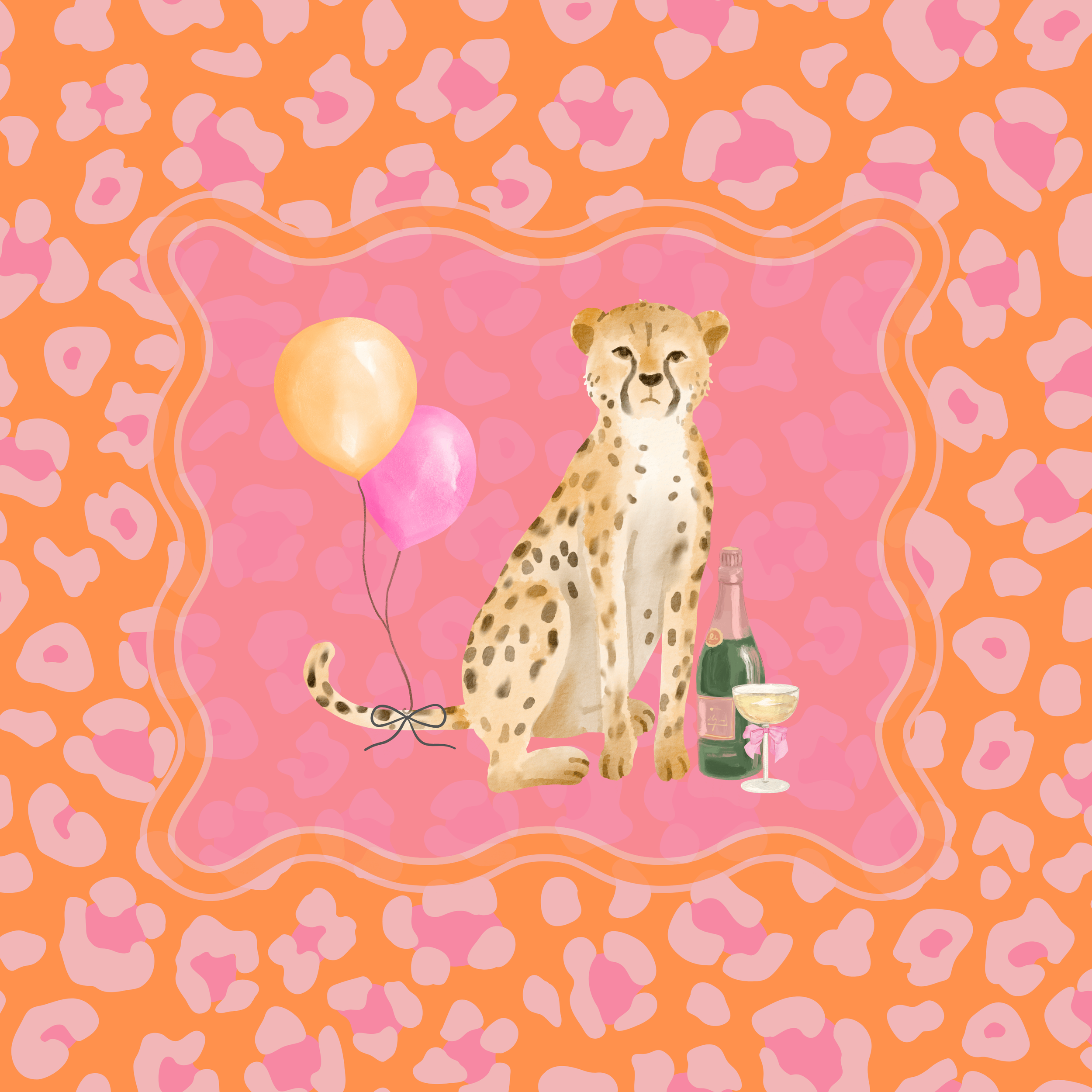 Champagne Cheetah