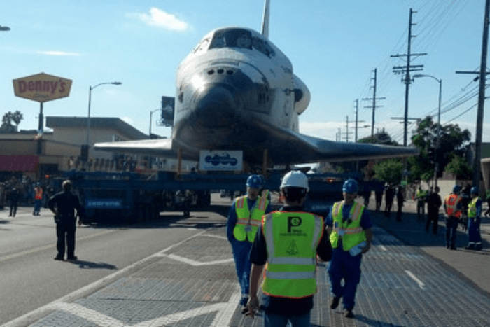 SPACE SHUTTLE ENDEAVOUR TRANSPORT


PEI engineered the Space Shuttle Endeavour's final mission: a 12-mile, 2-day journey through Los Angeles city streets to the California Science Center. With shuttle and transporter weighing roughly 500,000 pounds, 