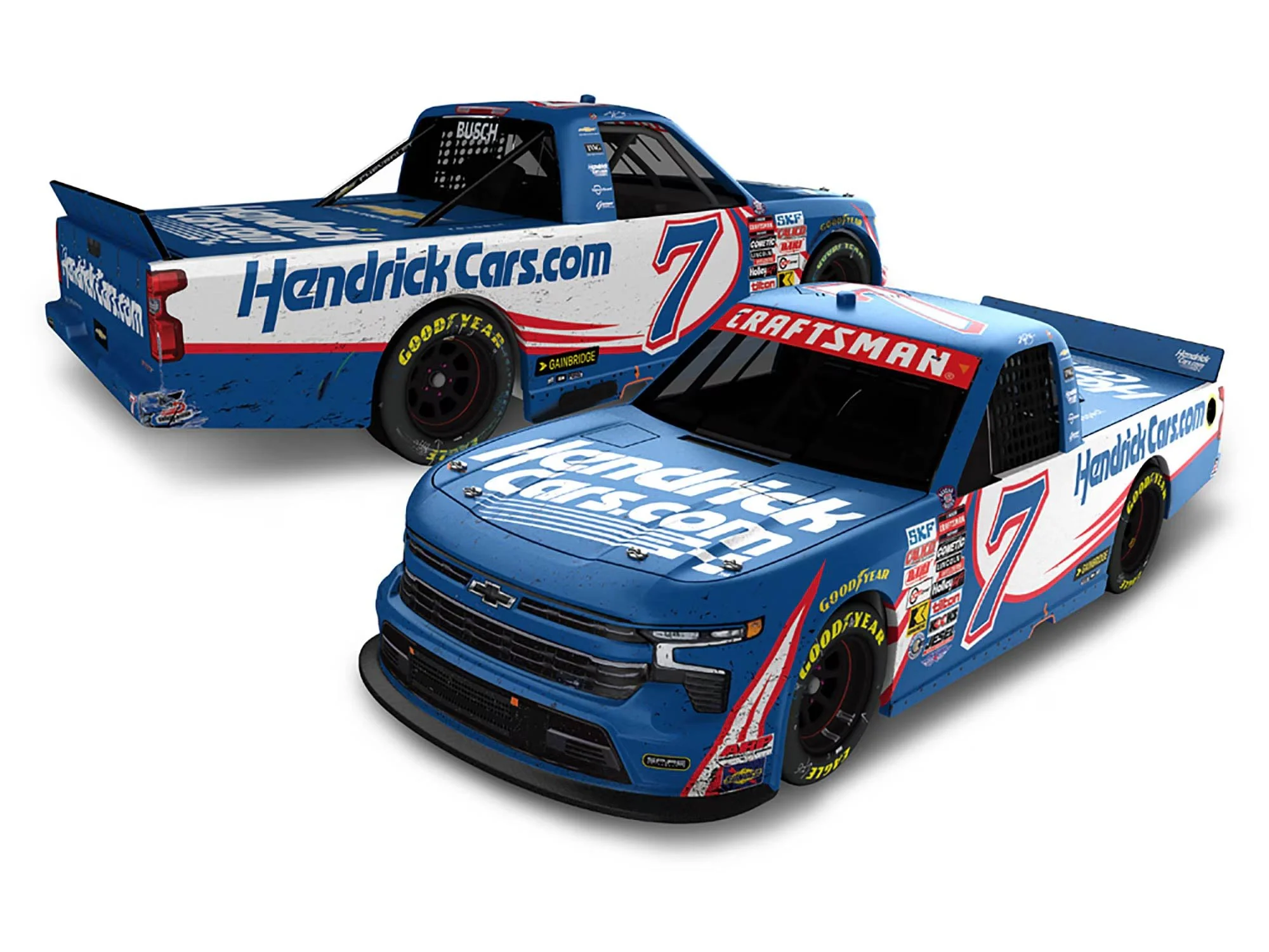 KYLE BUSCH 2026 HENDRICKCARS.COM DOVER RACE WIN 1:64 ARC DIECAST