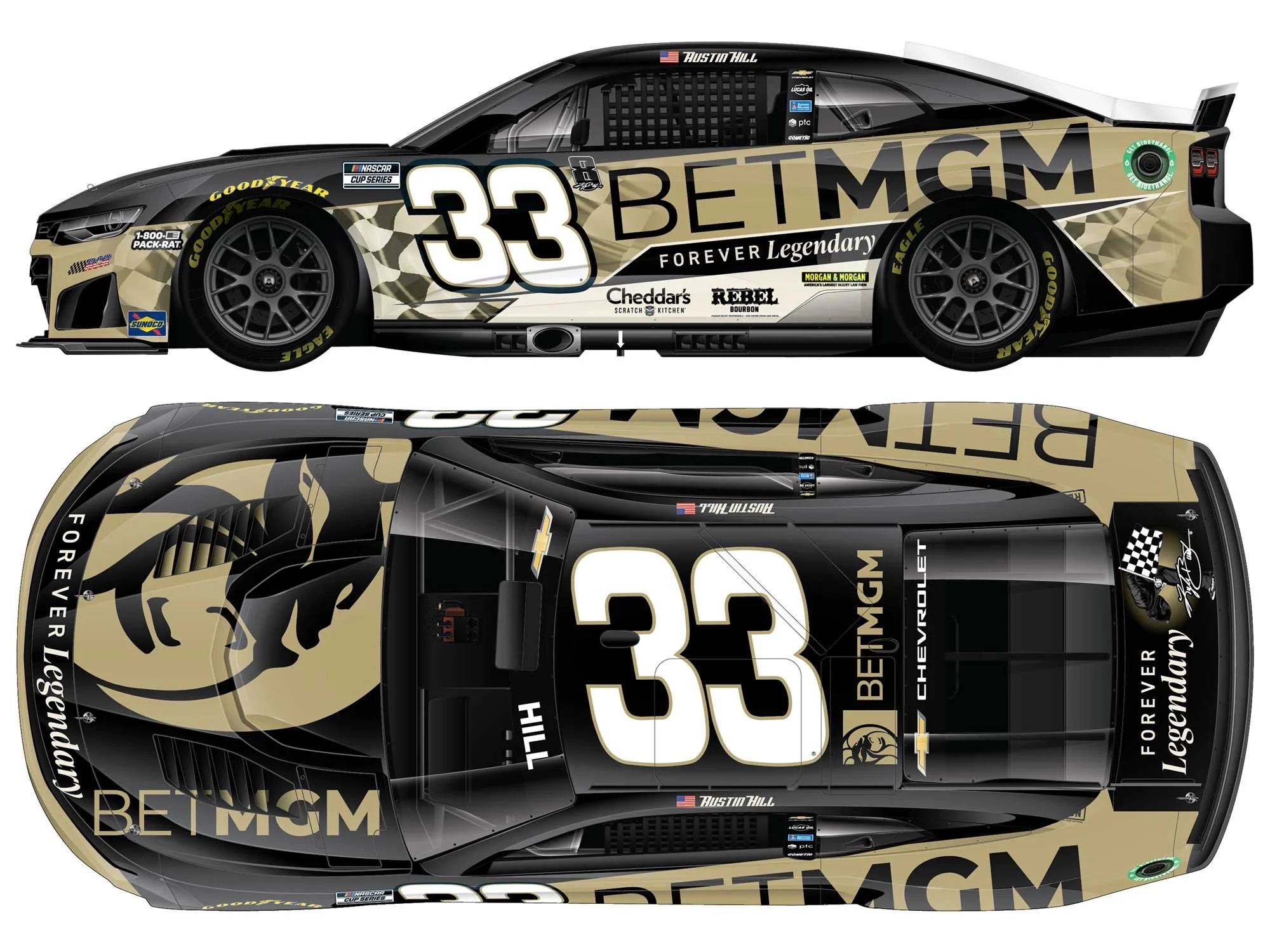 AUSTIN HILL 2026 BETMGM 1:64 ARC DIE-CAST