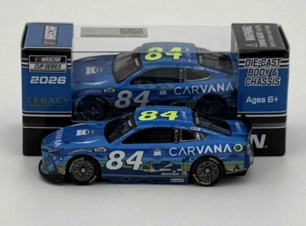 Jimmie Johnson 2026 Carvana San Diego 1:64 Nascar Diecast