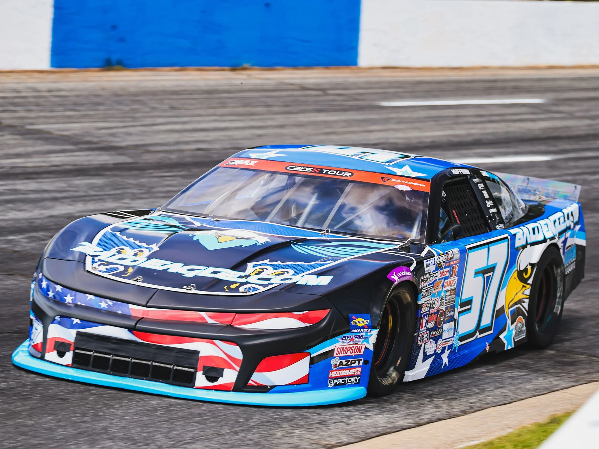 LANDON HUFFMAN 2026 BALDEAGLE.COM 1:24 COLOR CHROME ARC DIECAST