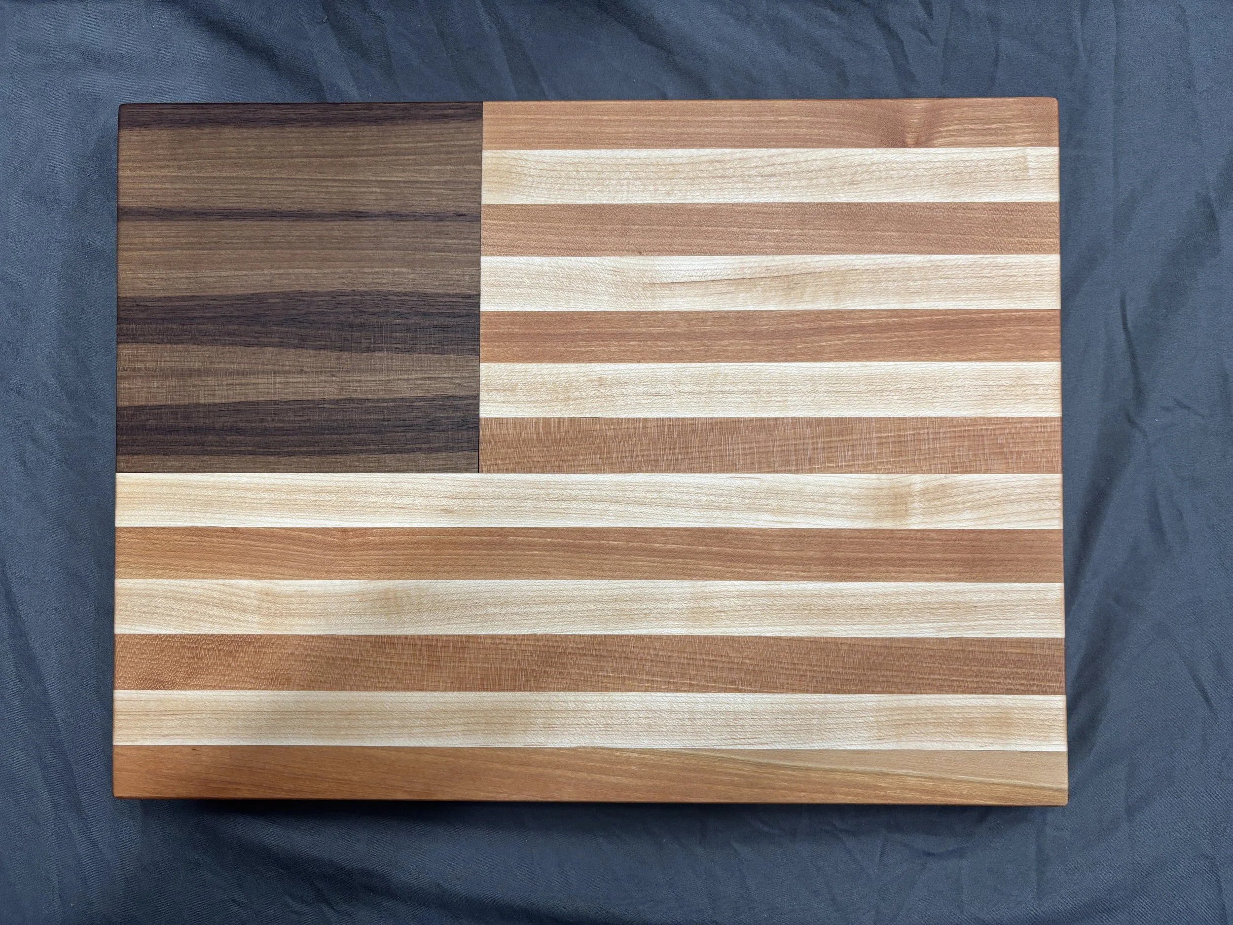 US Flag shaped Cutting Board