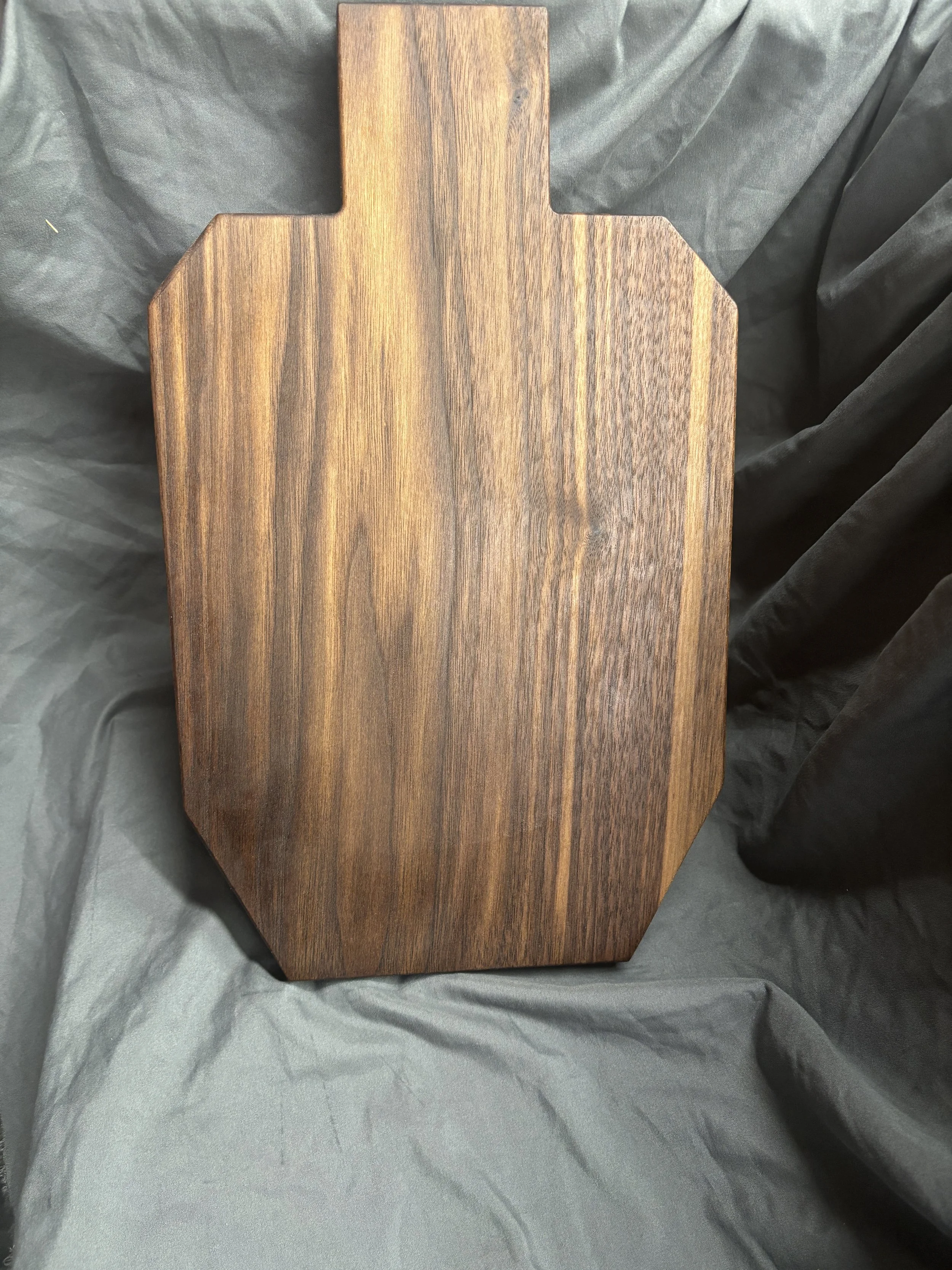 USPSA Target Shaped Cutting Board