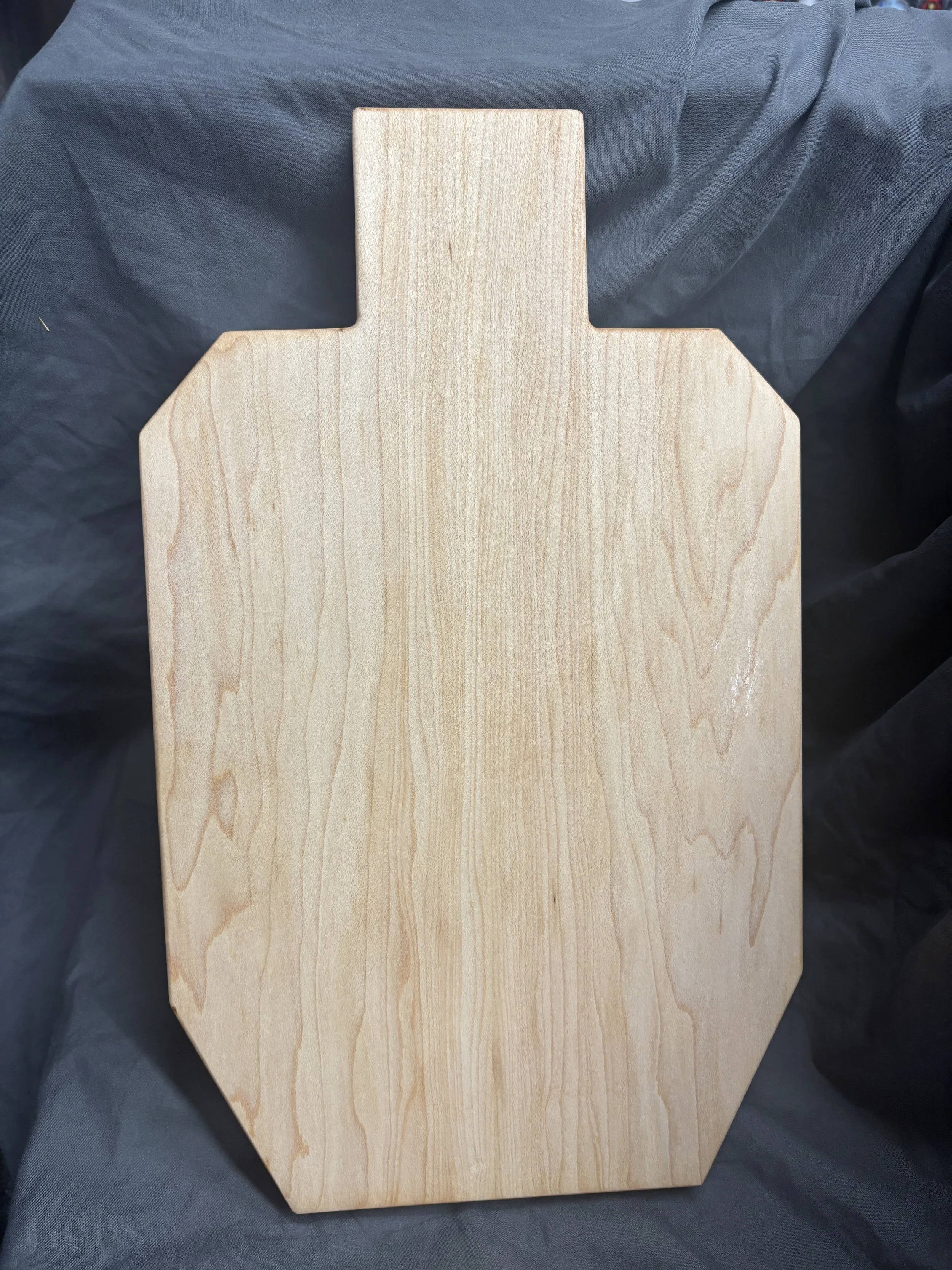 USPSA Target Shaped Cutting Board