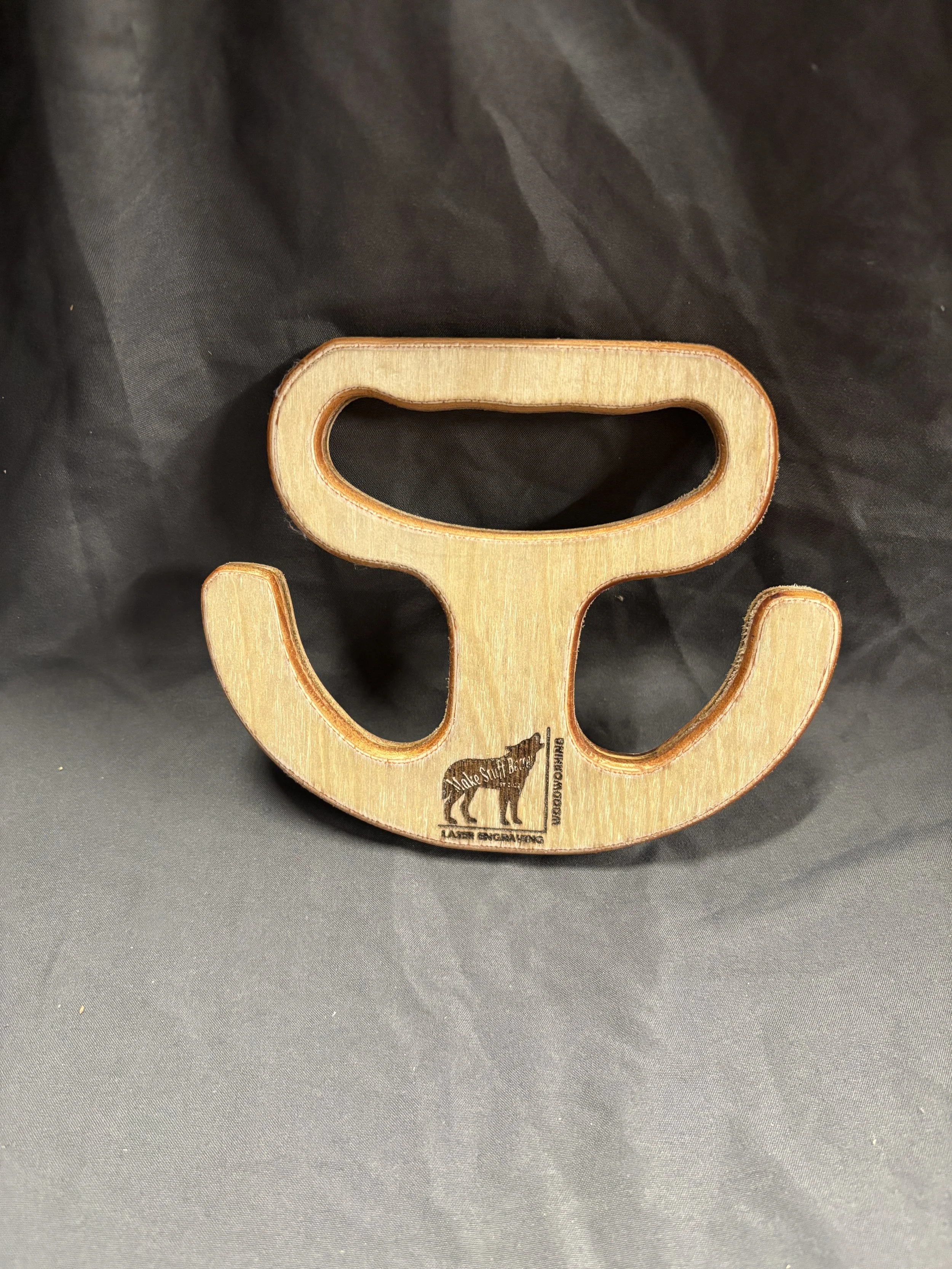 Wooden Grocery Bag Carry Handle