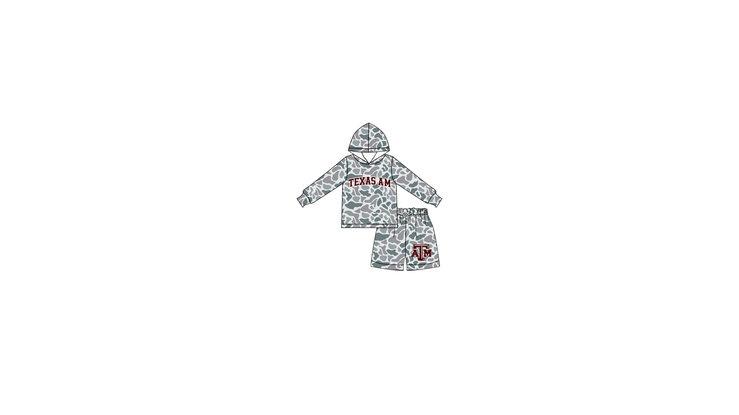 Aggie Camo Comfort Set