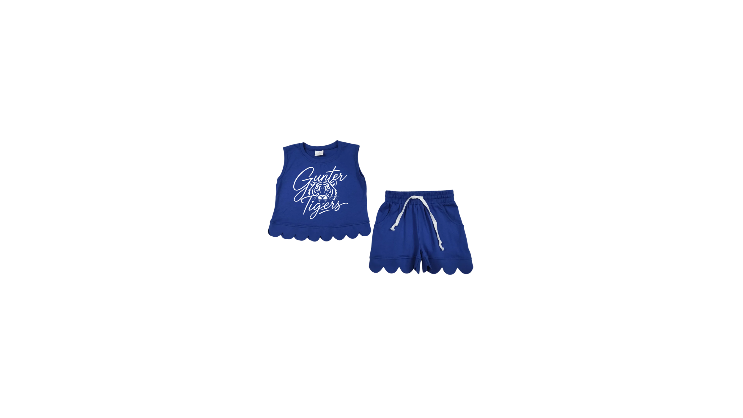 💙 Scalloped Tiger Lounge Set 💙