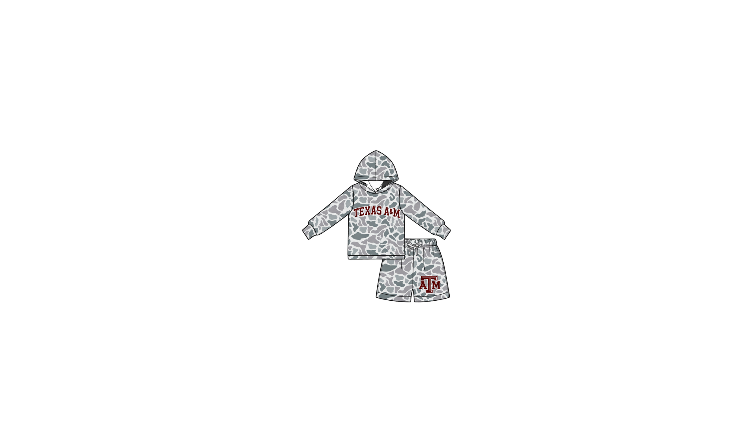 Aggie Camo Comfort Set