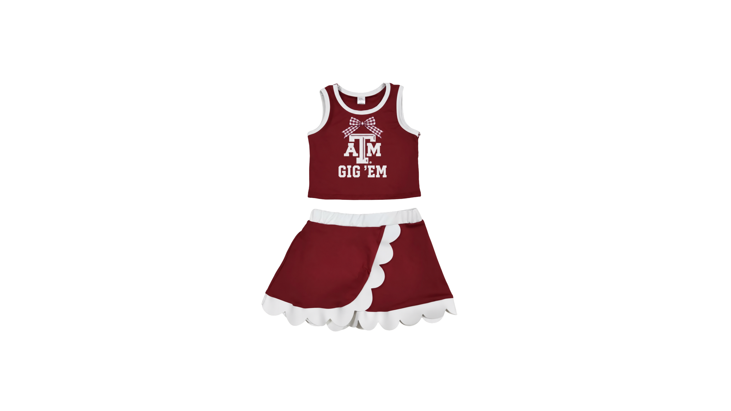 Gig ’Em Scalloped Spirit Set