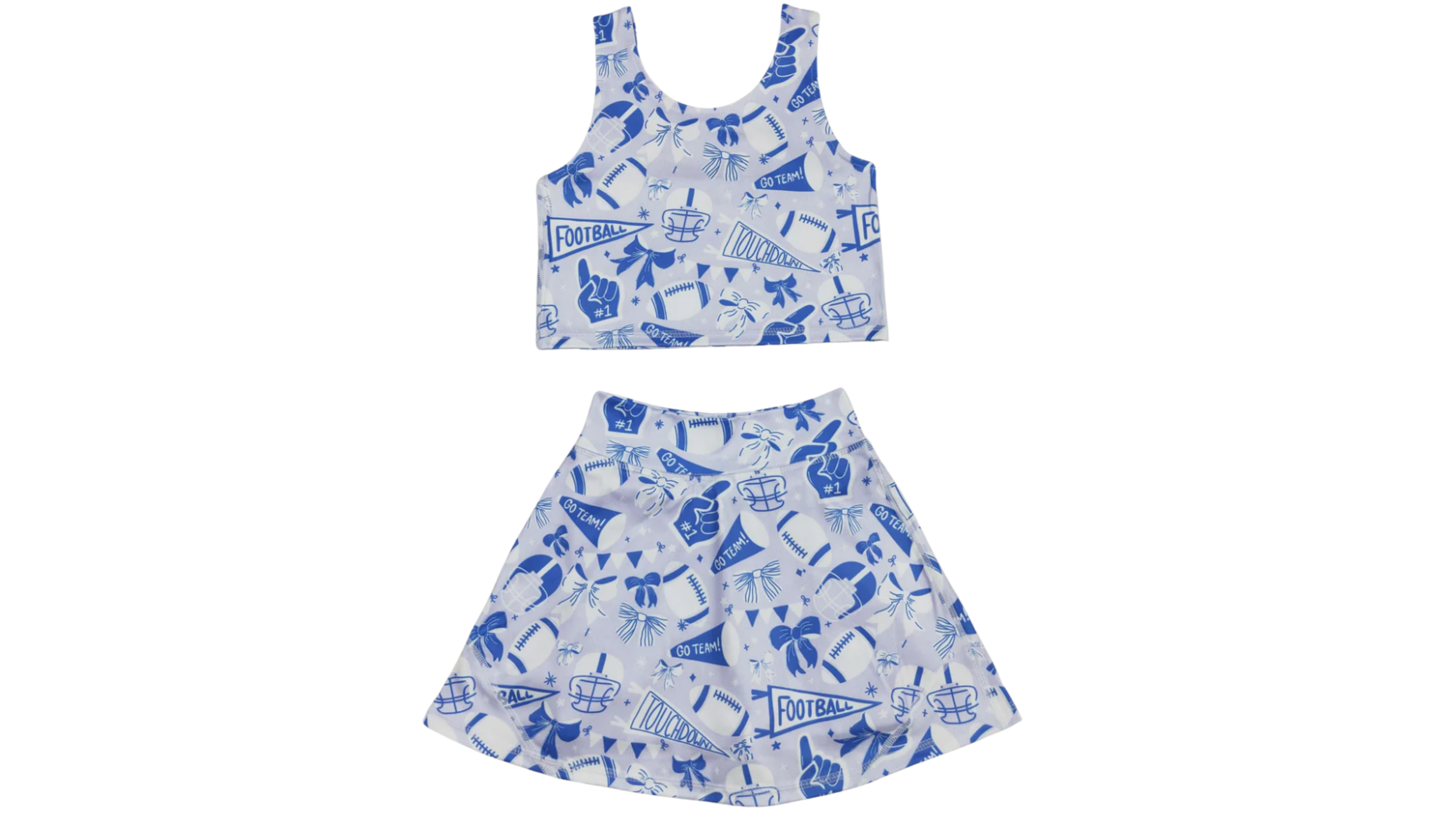 💙 Go Team! Two-Piece Set 🖤
