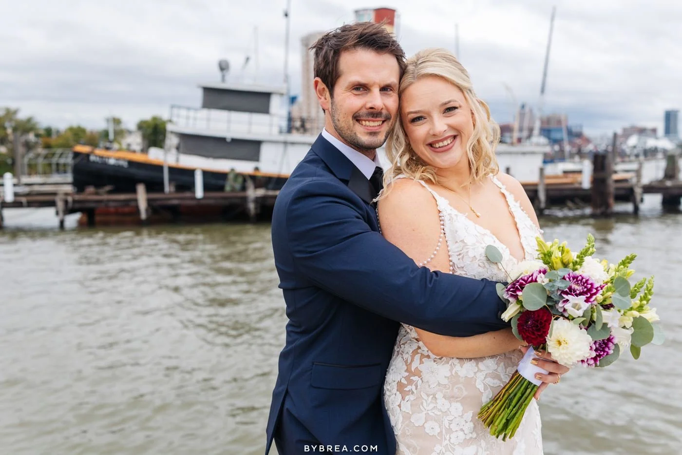When the Original Plan Falls Apart: Alison &amp; Dan’s Baltimore Wedding Florals