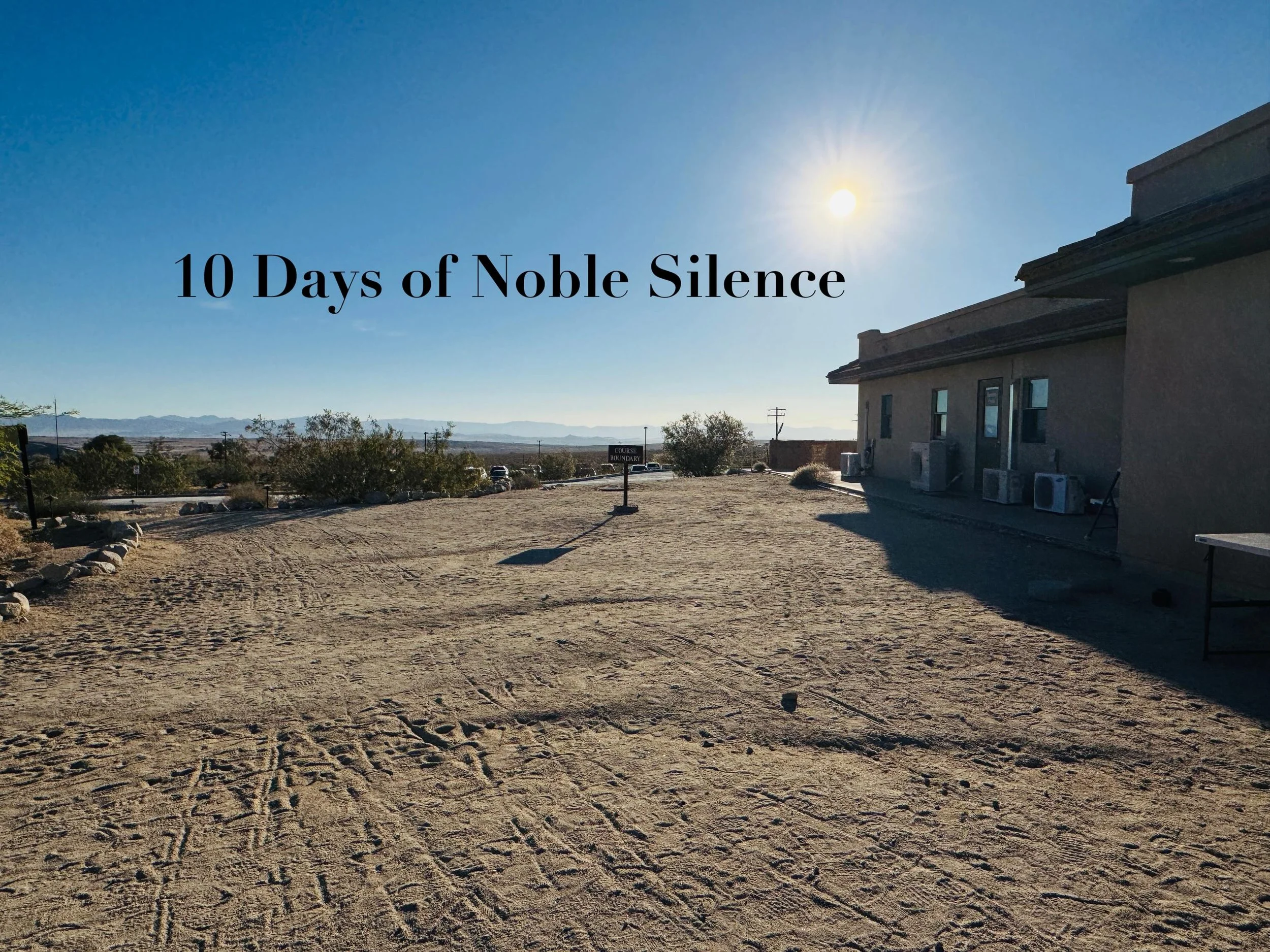 Back after 10 days of noble silence at a Vipassana meditation retreat.

No phone. No talking. Over 10 hours of meditation each day.

It wasn&rsquo;t easy, but it reminded me that peace often lives in simplicity. Watching the sunrise, eating slowly, a