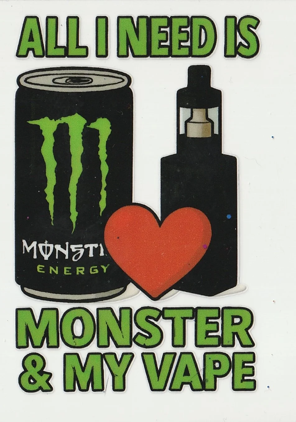 Monster and vape