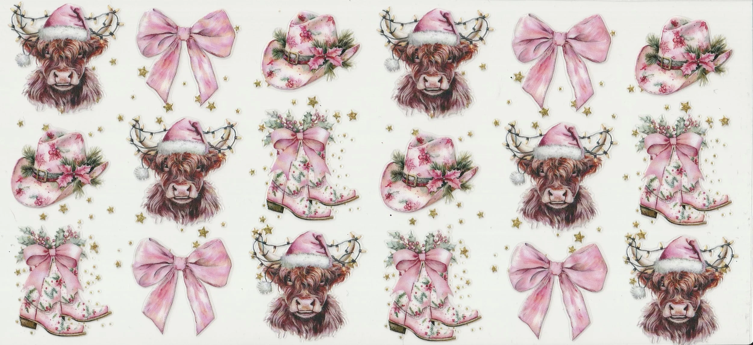 Cows and cowboy hats