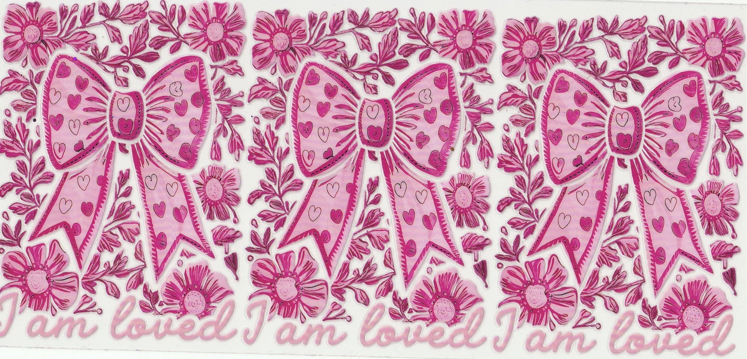 Pink bows