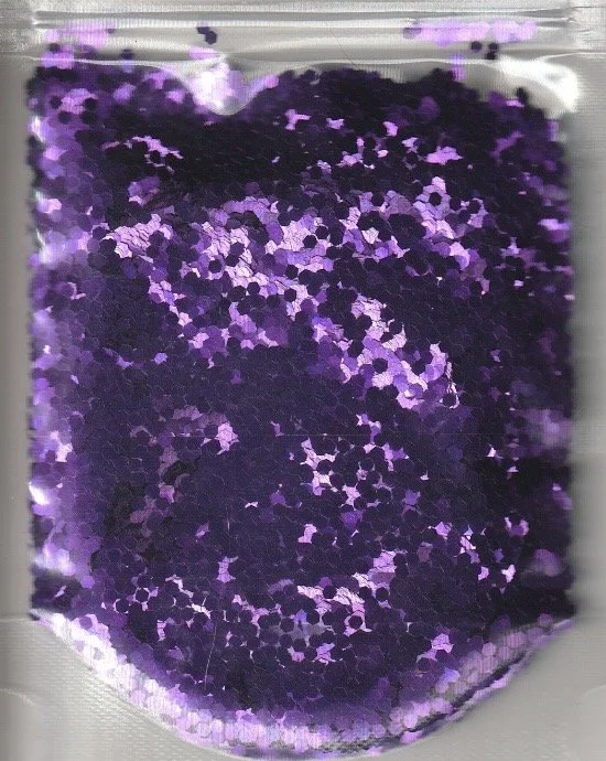 Purple glitter