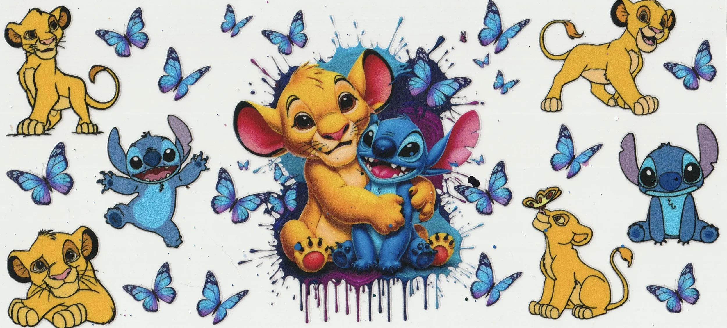 Simba and stitch
