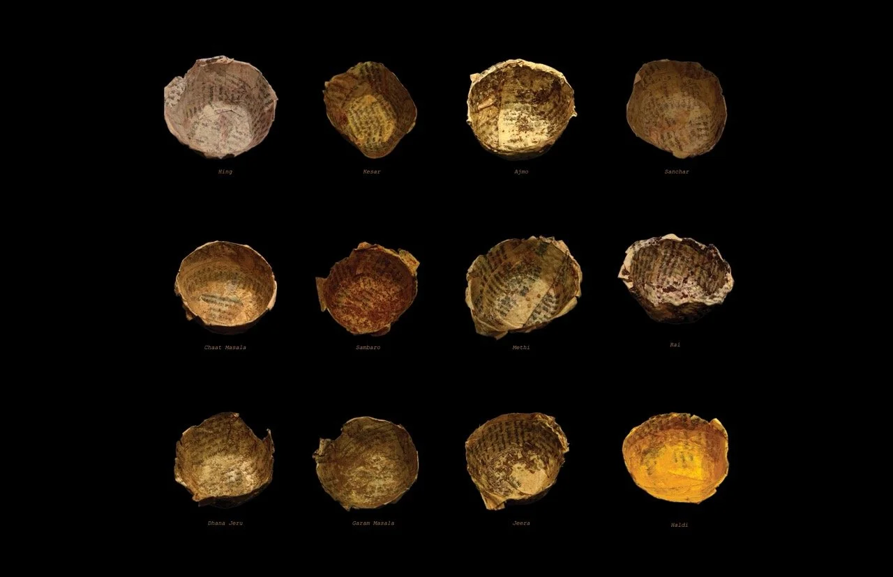 Spice Bowl Series, one of the three series of material connectivity explored in (re)Crafting the Self
