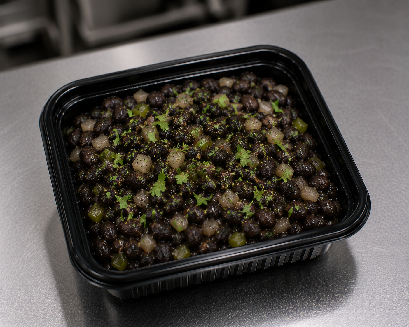 Seasoned Black Beans