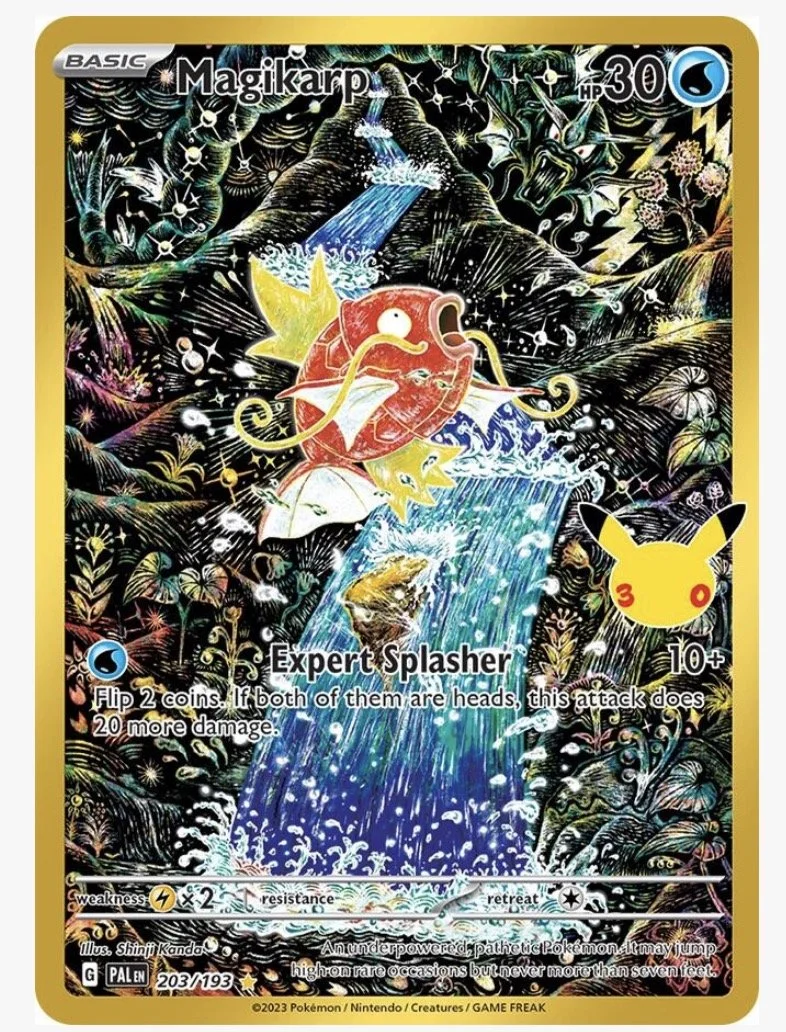 Magikarp - 30th Celebration Gold Collection