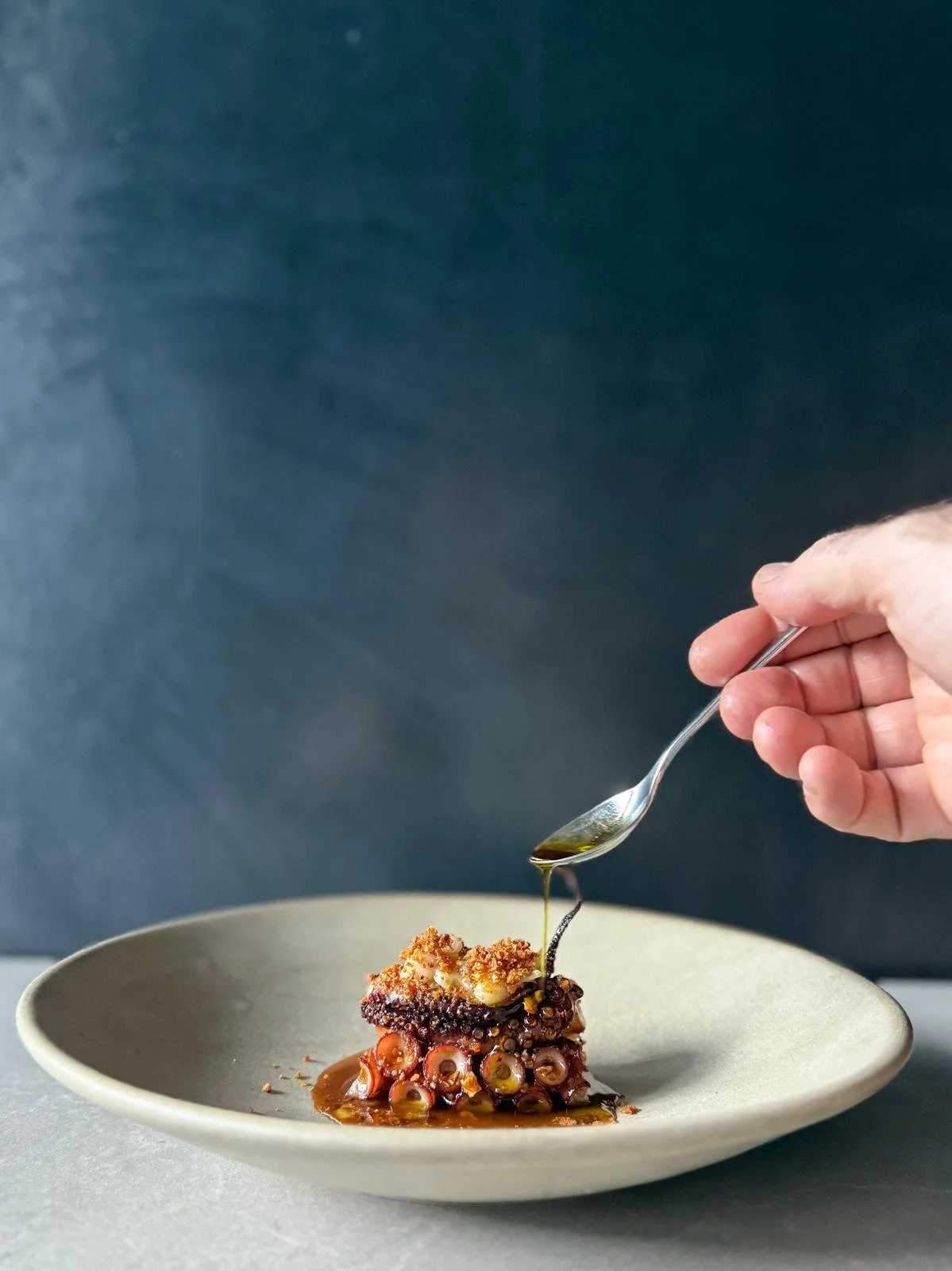 Charred Octopus | Head Chef Friedrich "Fritz" Beloussow | Rātā Queenstown
