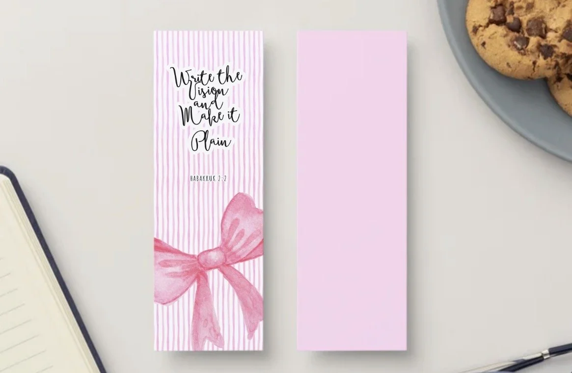 Write the Vision Bookmark