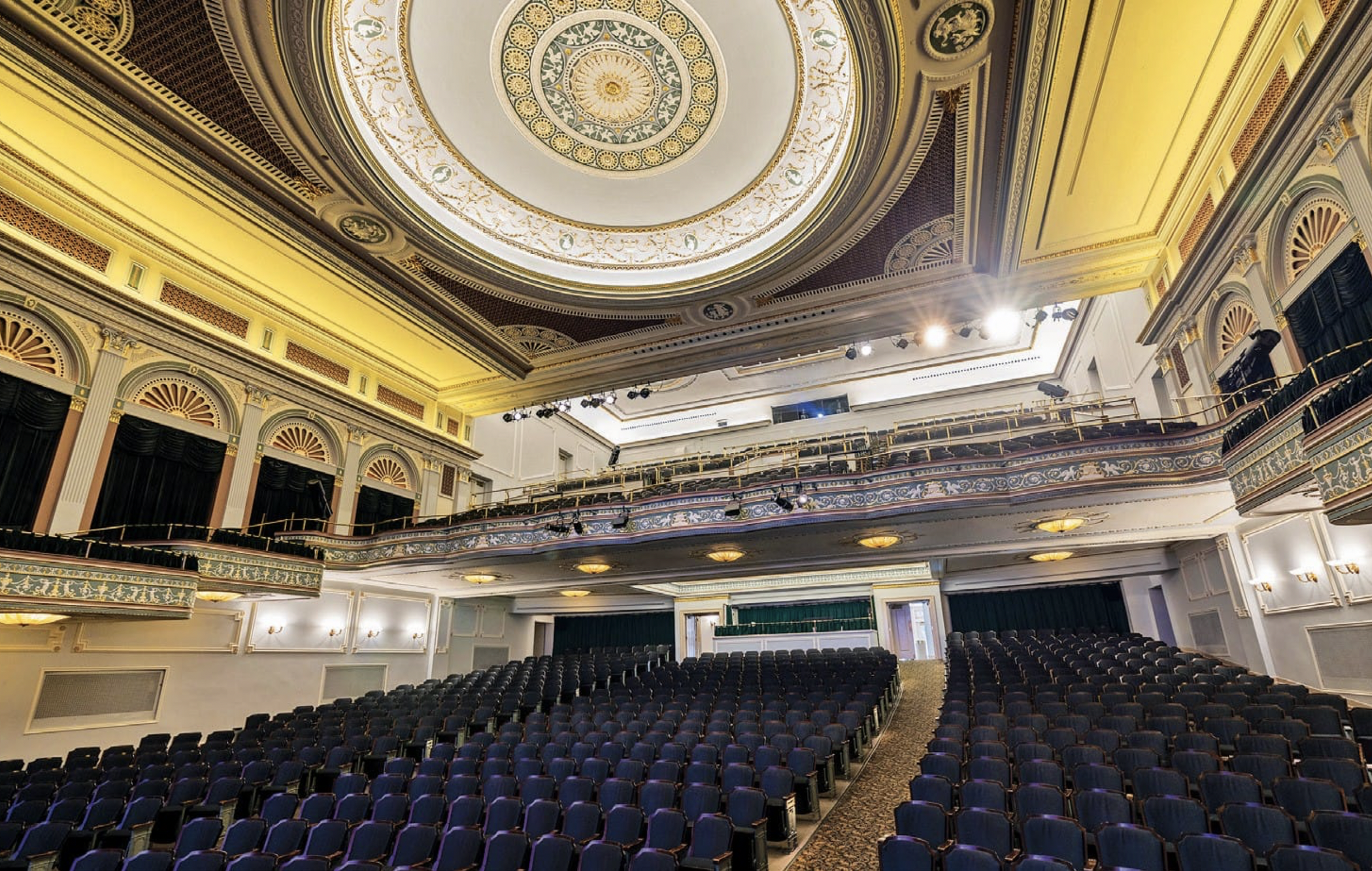 Interior restoration of SCAD's Lucas Theatre in Savannah Georgia