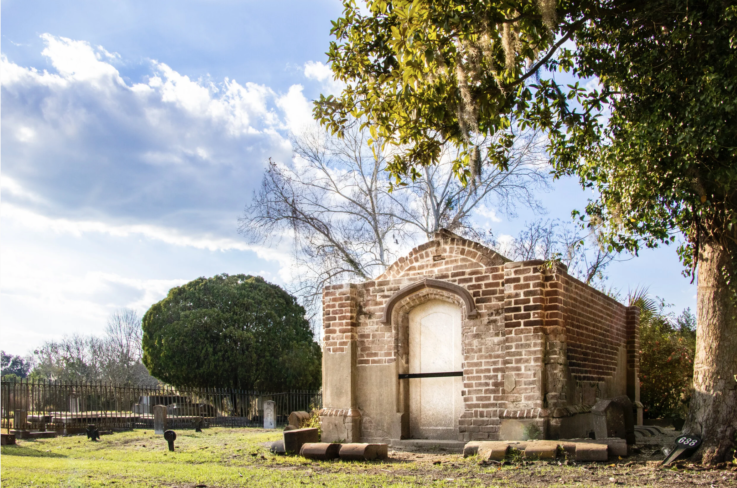 Ward Mausoleum in Laurel Grove North Cemetery in Savannah Georgia