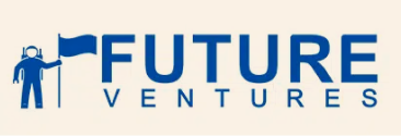 Logo for Future Ventures with a stylized person holding a wrench next to the text