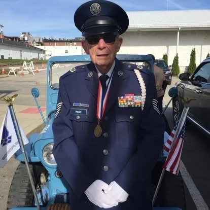 My Grandpa Miles who served our country with honor and courage.