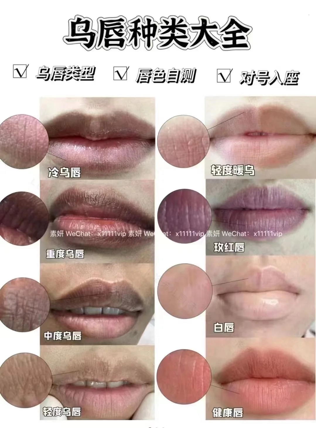 Lip blush guide for dark lips, pale lips, uneven lip color, and lip neutralization 