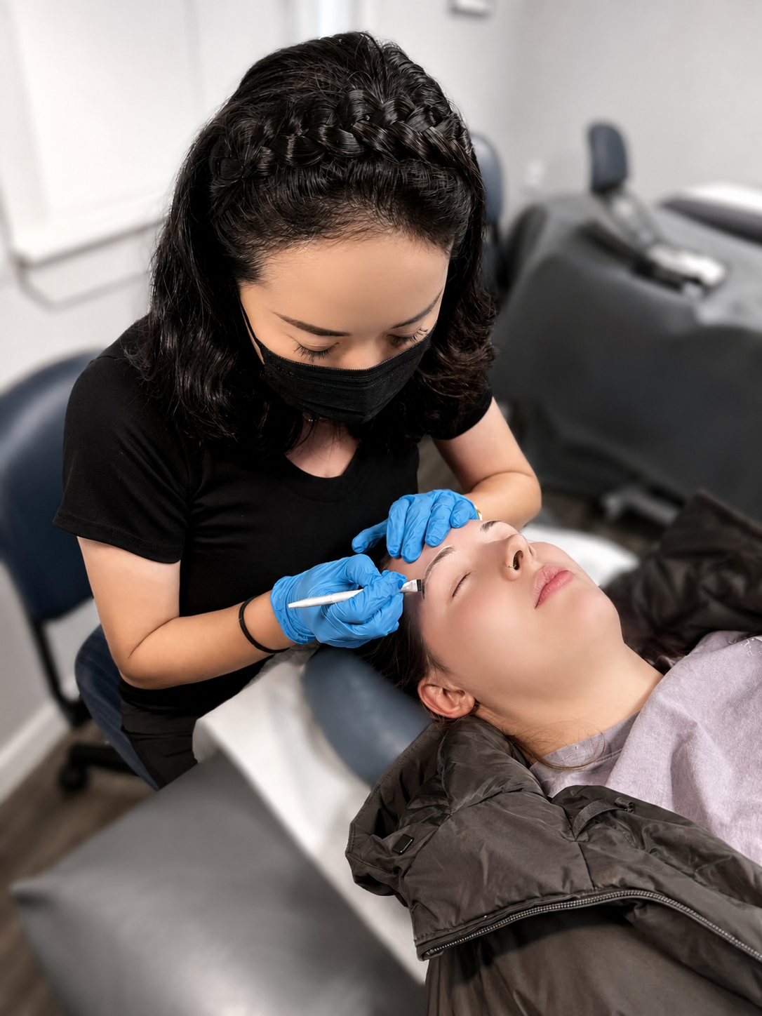 Nano Brows treatment for natural looking eyebrows in Bellevue, WA