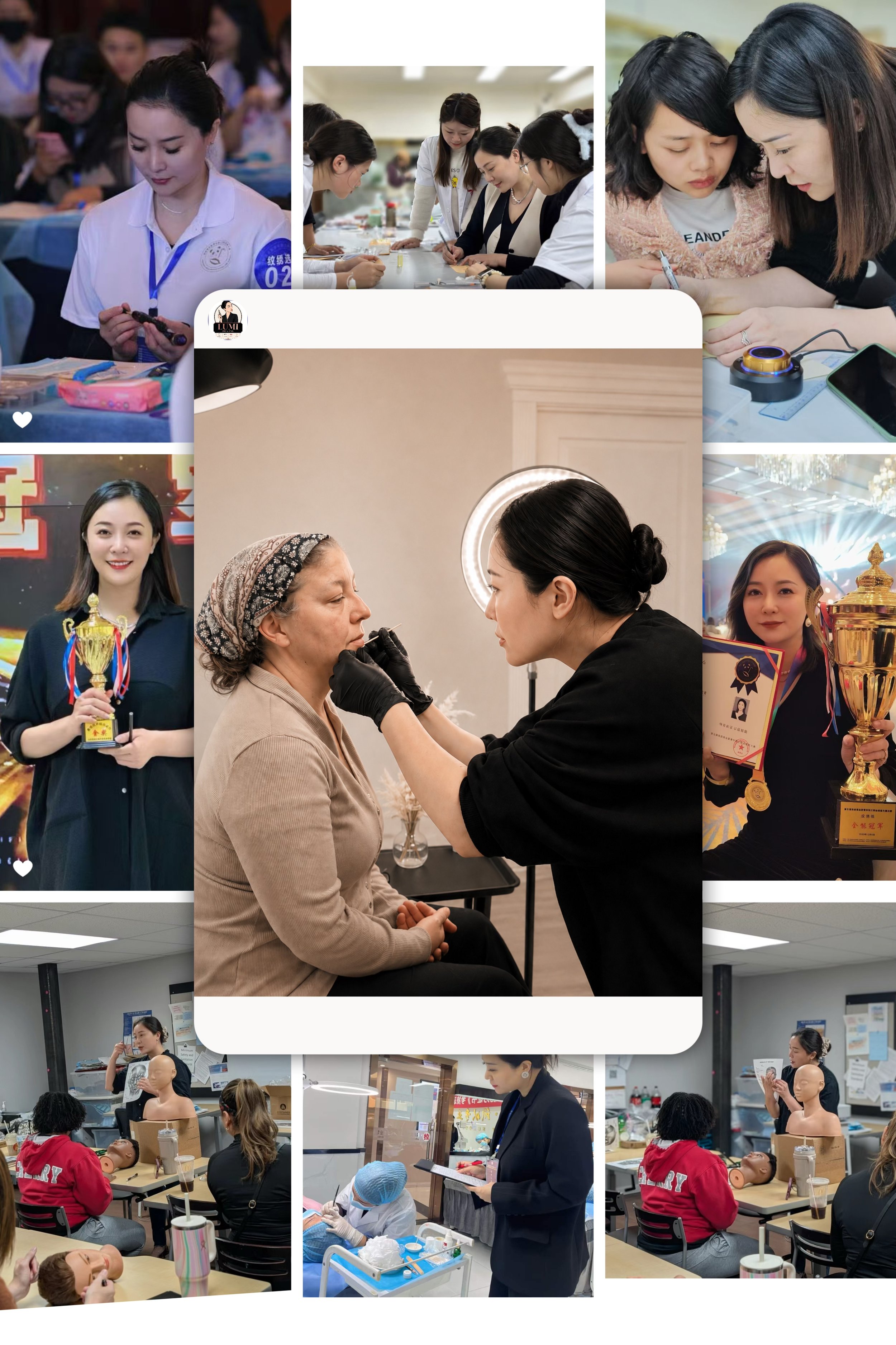 Award-Winning permanent makeup artist with international training and teaching experience