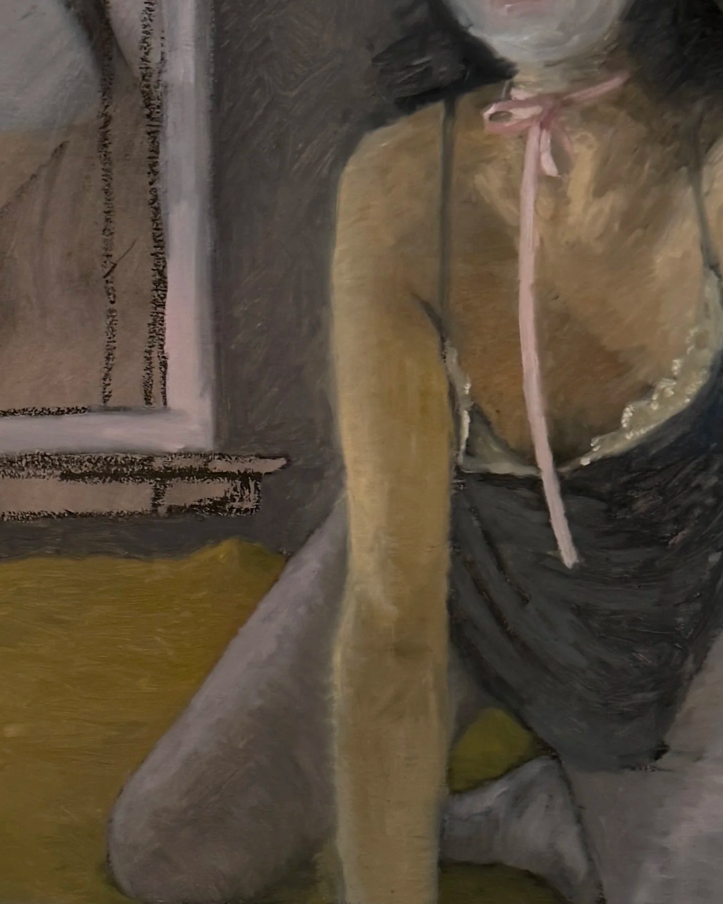 hello (16inx18in, oil on linen)