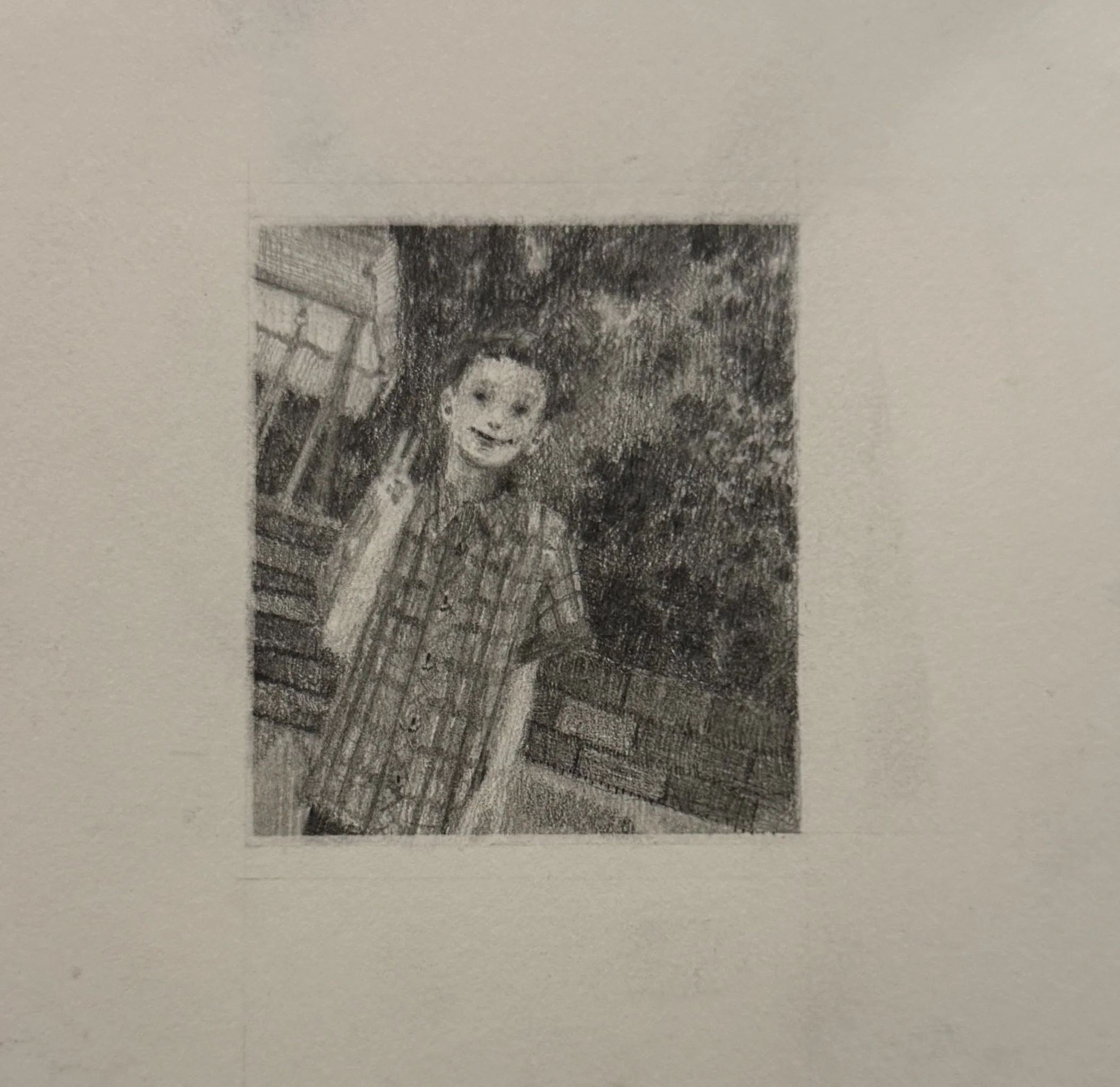 2005? (5inx5in, graphite on paper)