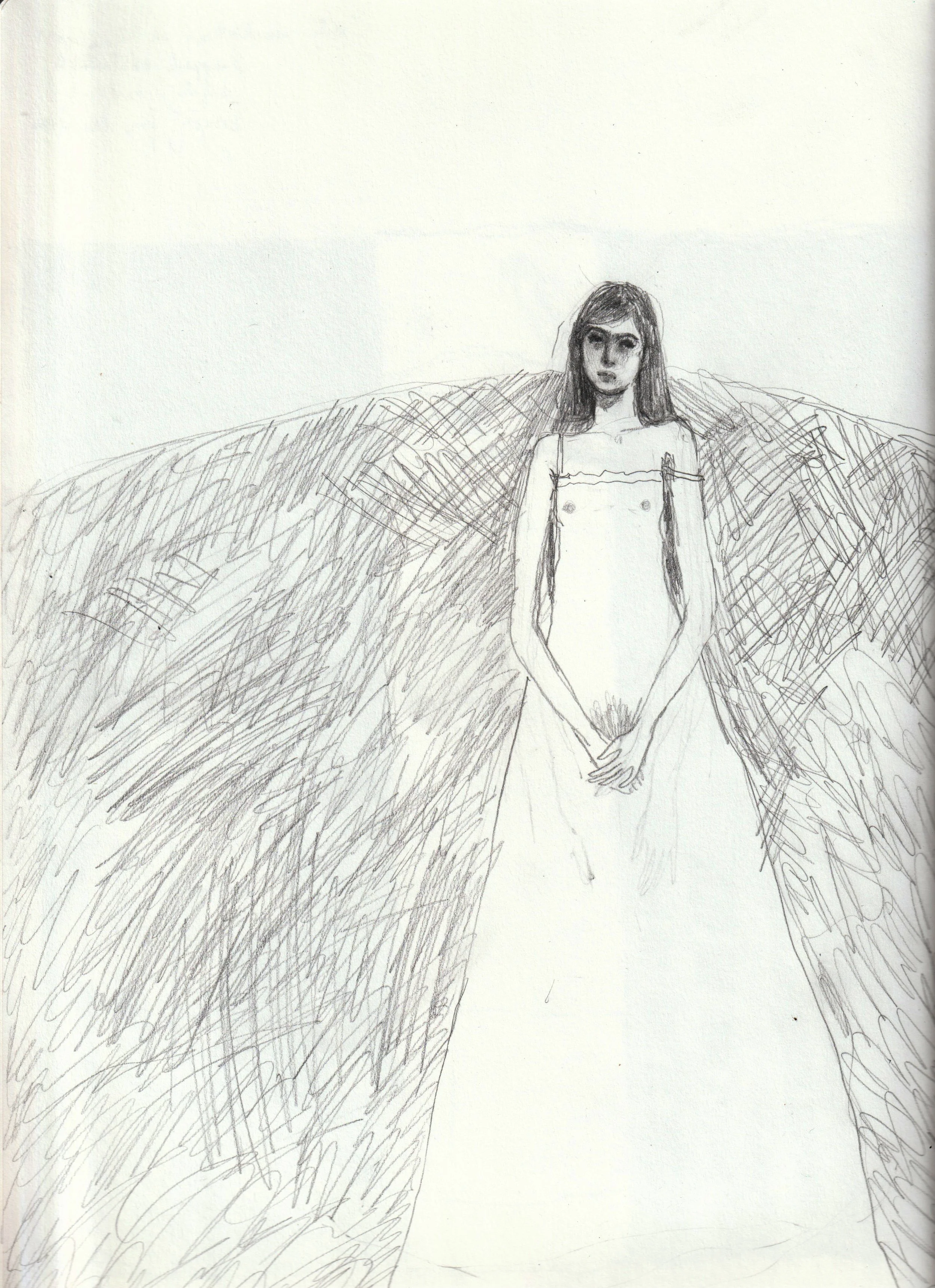 field day (8inx11in, graphite on paper)