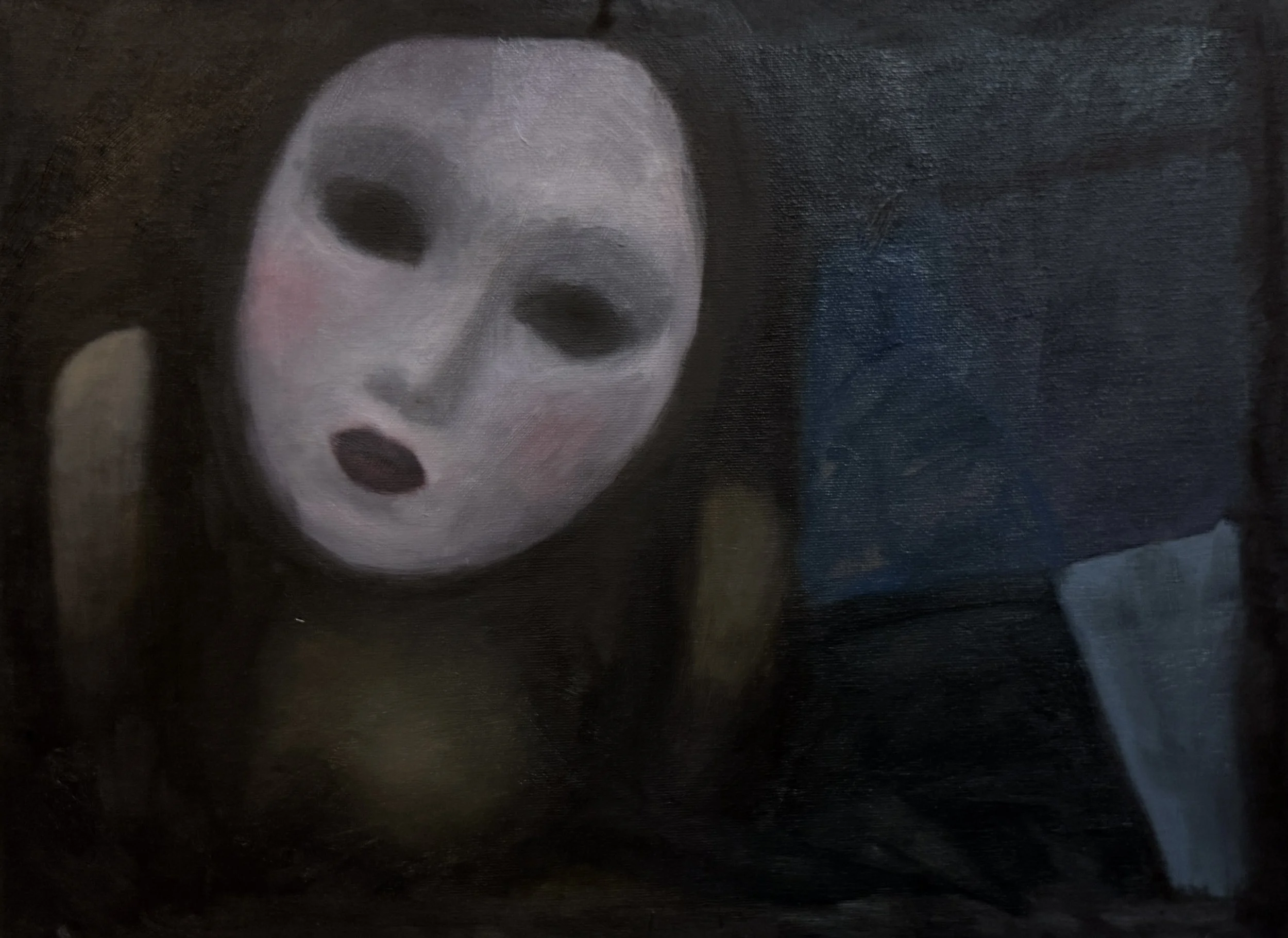 wait wait wait (20inx16in, oil on panel)