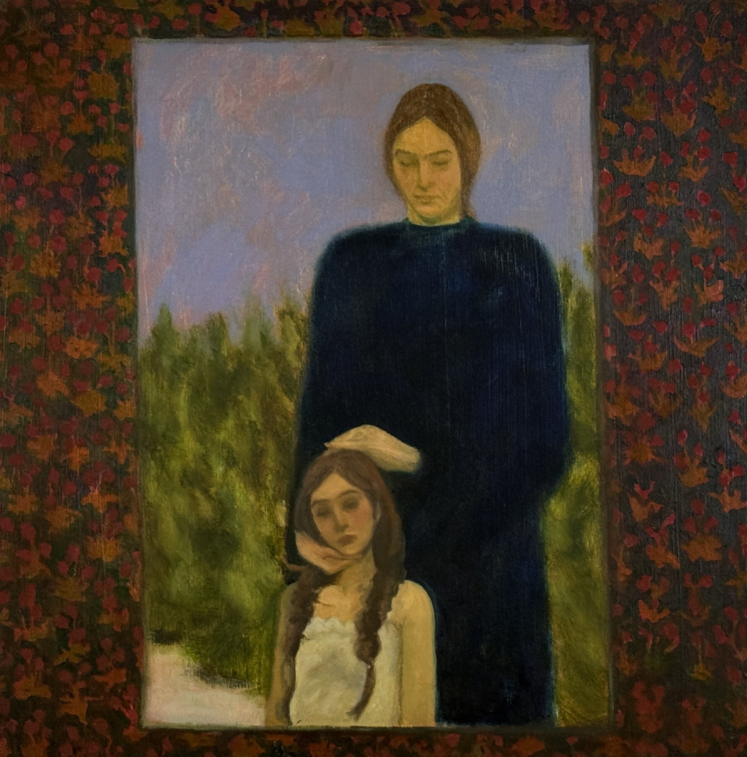 hair (36inx36in, oil on linen)