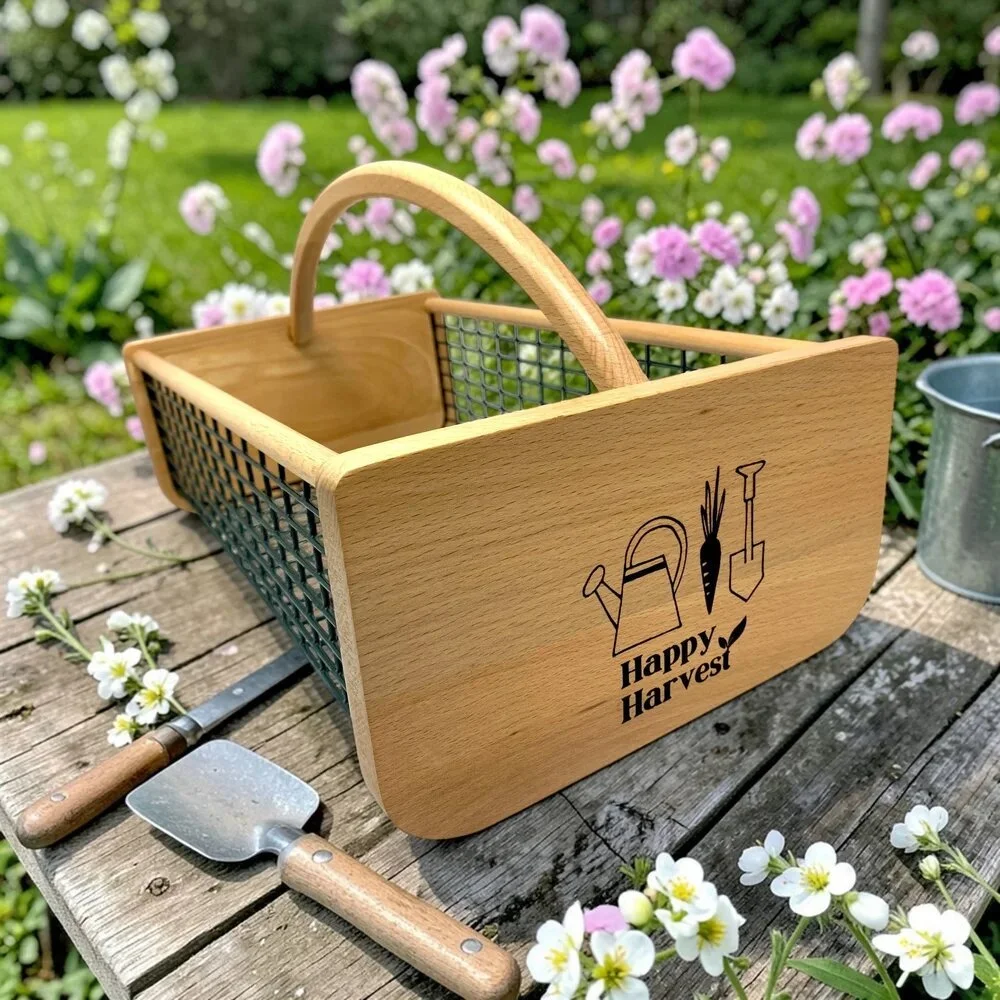 The Personalized Harvest Basket: A Handmade Gift That Turns Every Garden Trip Into a Ritual