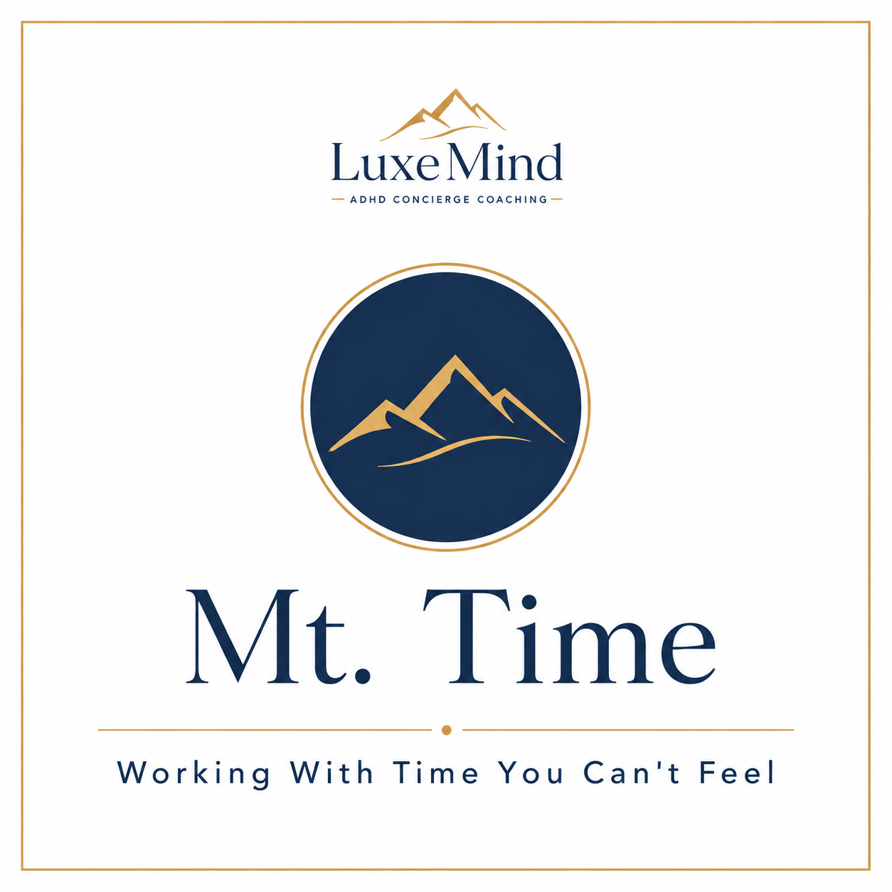 Mt. Time: Working with Time You Can't Feel