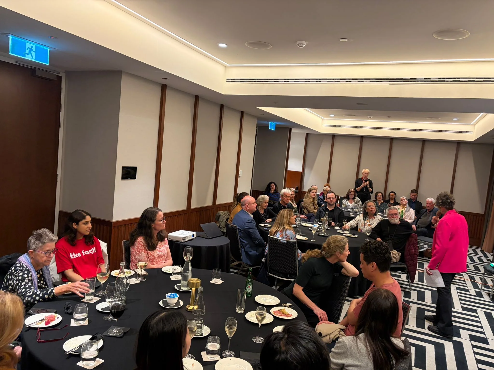 Group gather at DCSC August