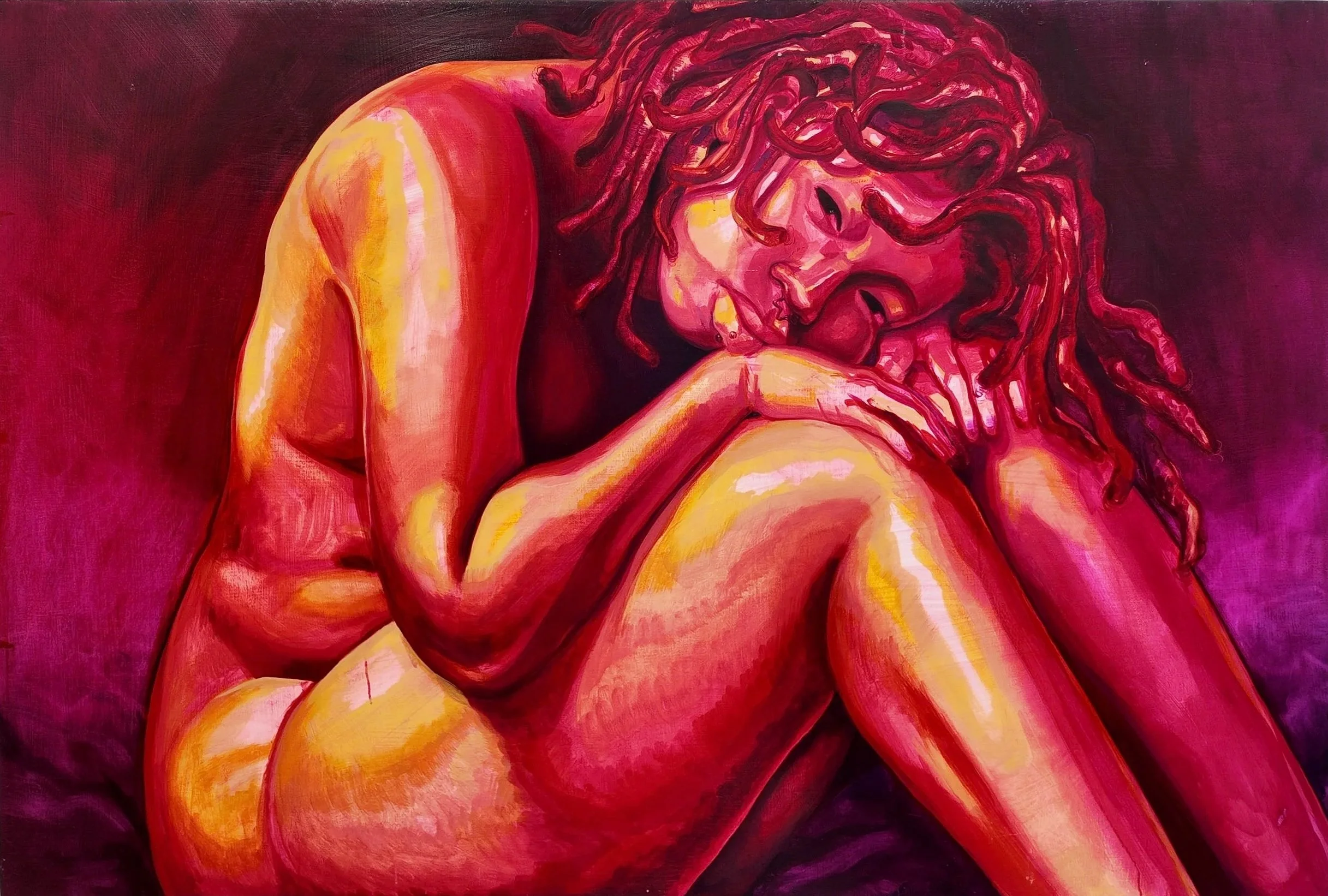 untitled
32 x 48 inches
Oil on wood panel
March 2026